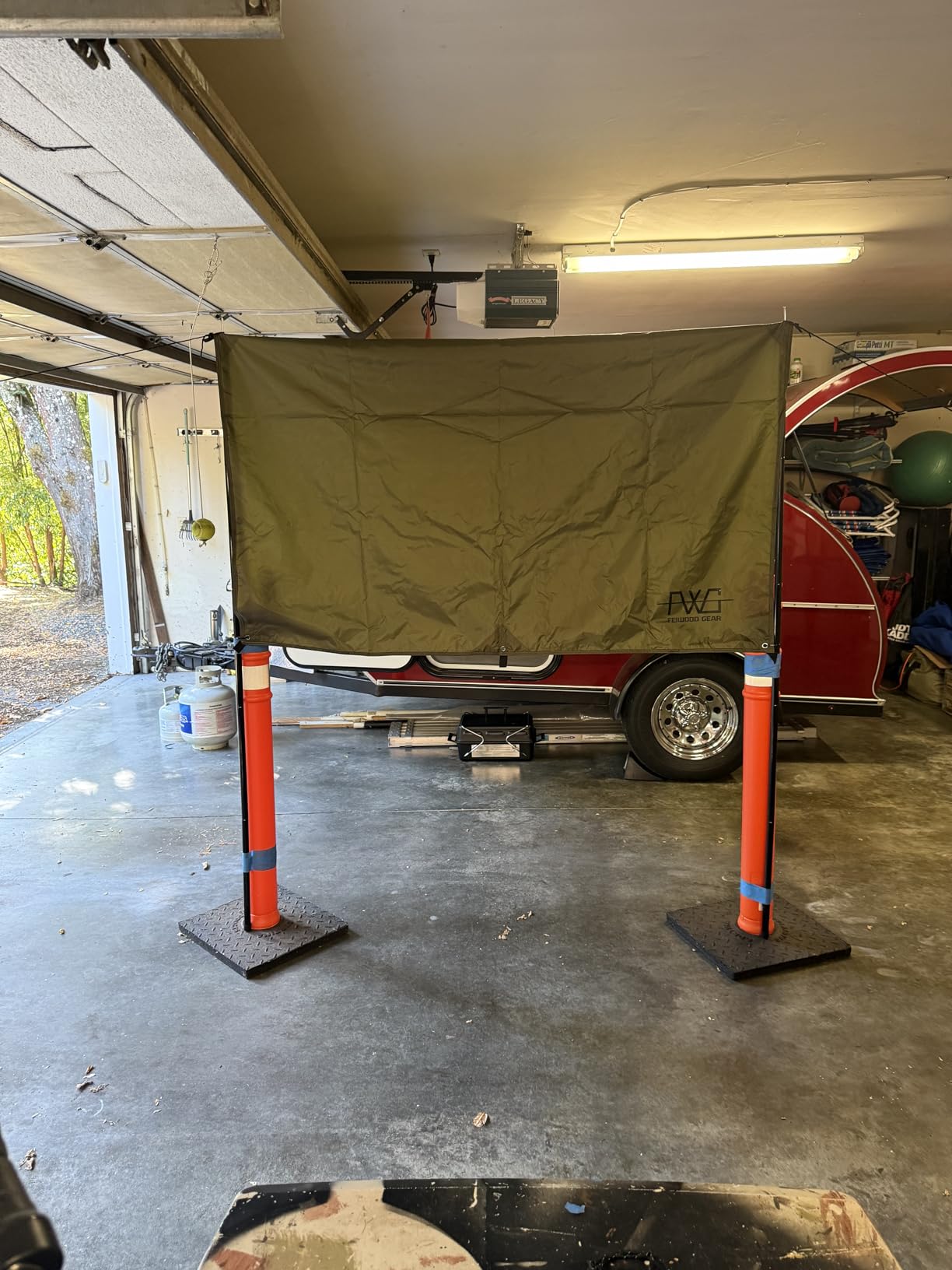 Portable Car Awning for SUV Van, 10 x 5.6 ft customer photo 1