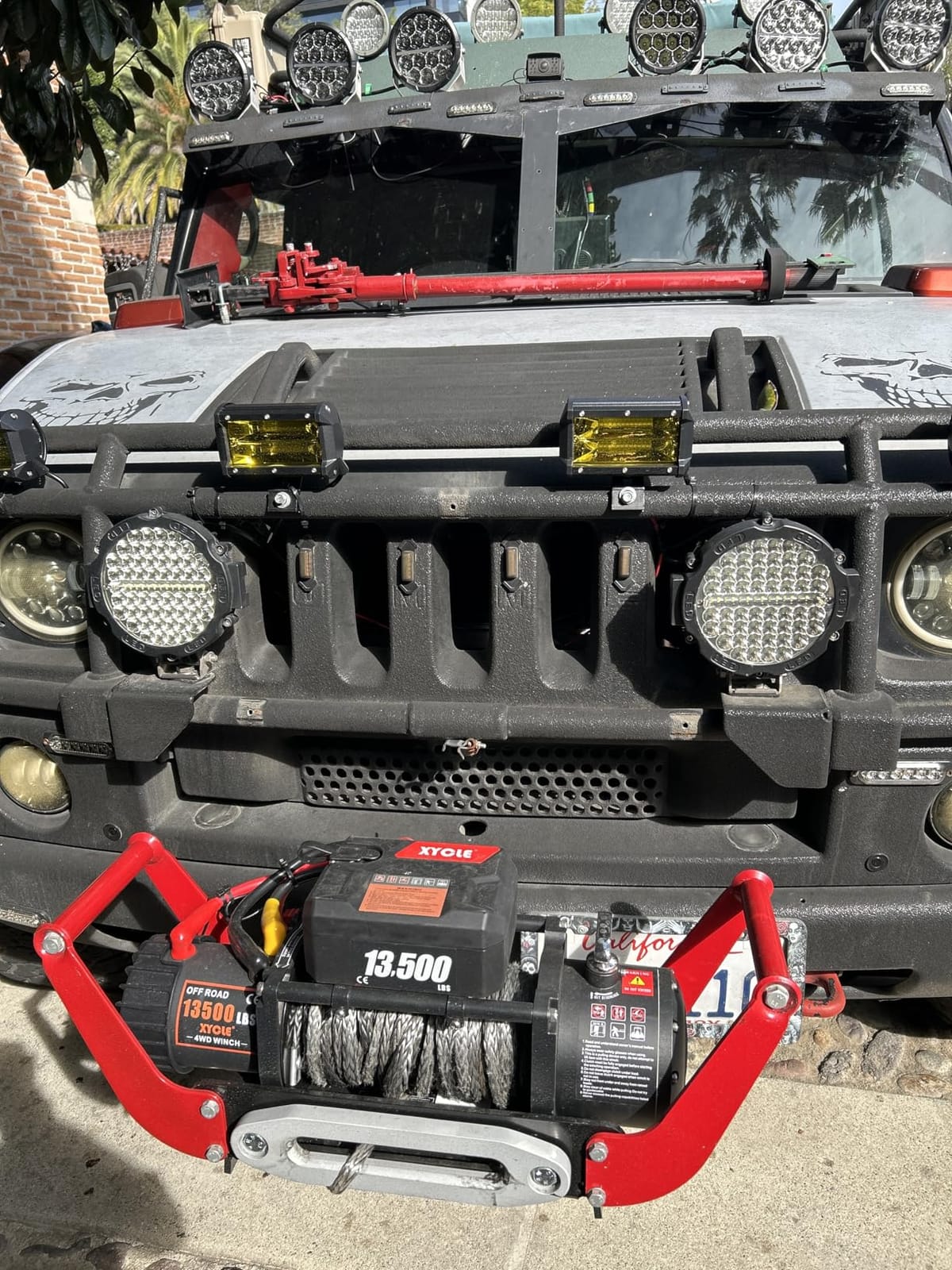 13,500 lb Recovery Winch, 12V Electric Winch with 3/8” Synthetic Rope, IP67 Waterproof, Wireless & Wired Remote Controls for Jeep, SUV, Truck & Trailer (Black) customer photo 1