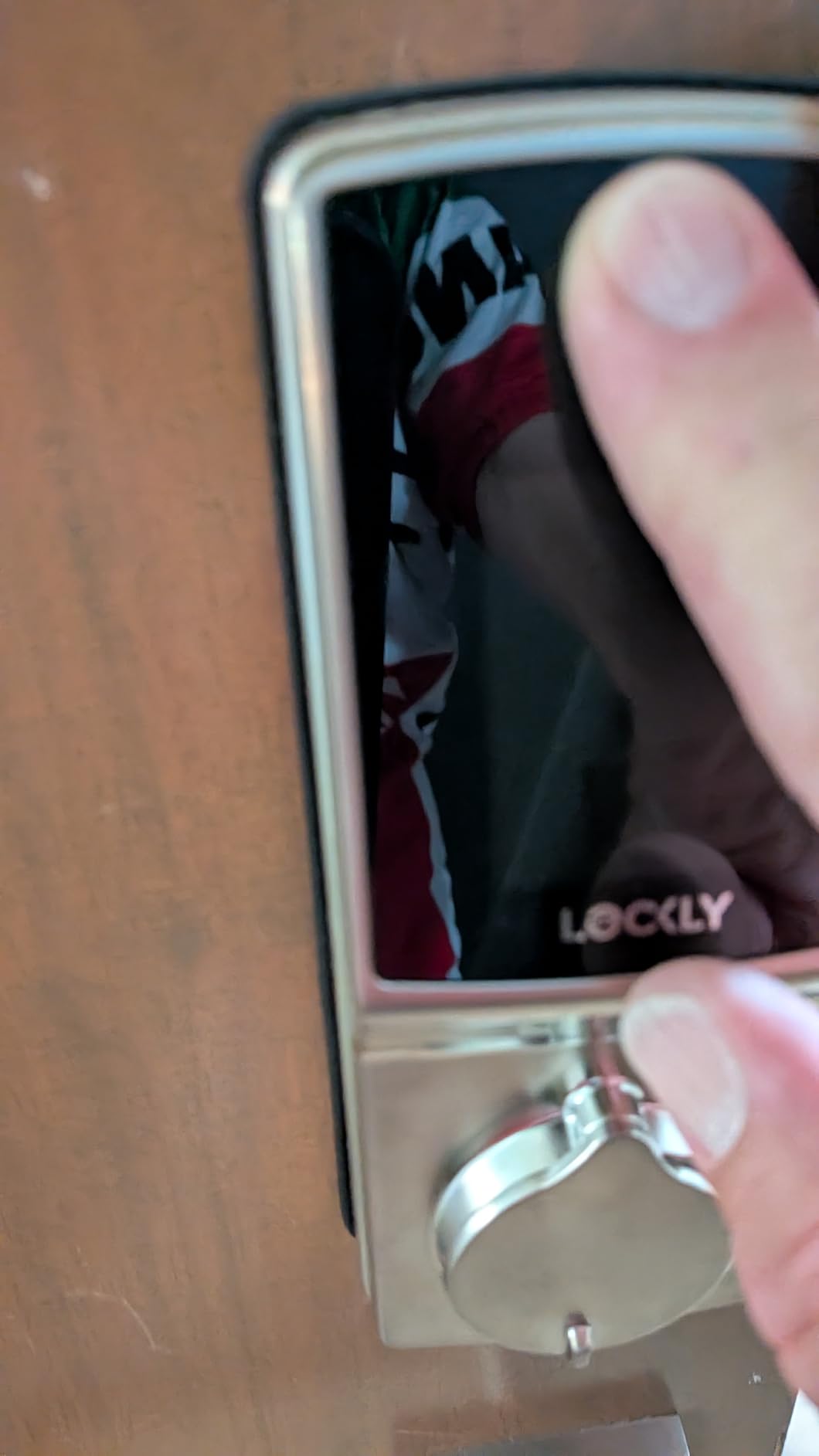 Lockly Secure Pro Wi-Fi Deadbolt Smart Lock Latest Version with Fingerprint customer photo 1