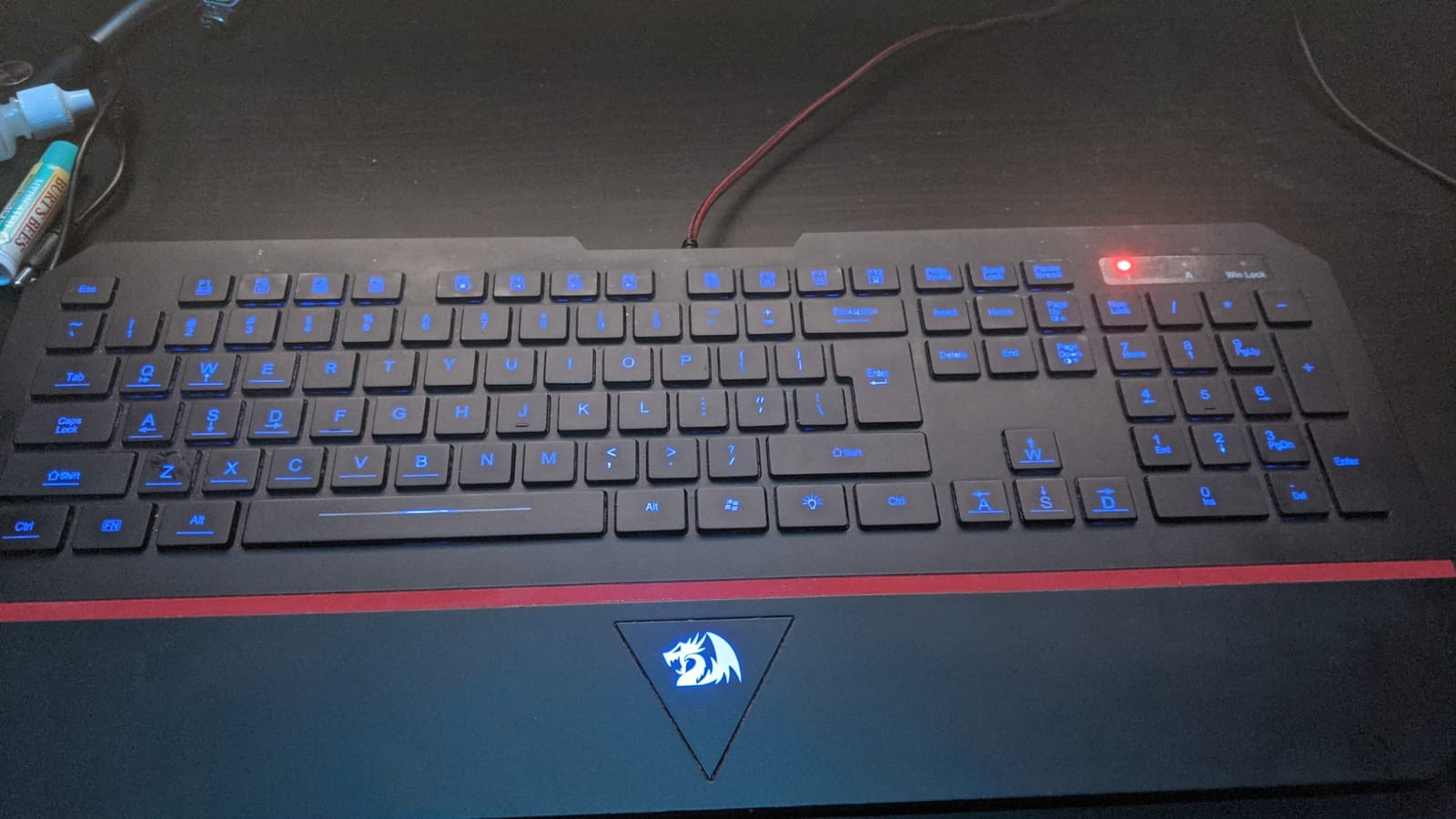 Redragon K517 Pro Wireless Gaming Keyboard, RGB Backlit, Tri-Mode BT/2.4GHz/USB-C, Mechanical Feel 94 Keys Computer Keyboard with 4 Macro Keys, Number Pad, 4000mAh Battery for Win/MAC customer photo 2