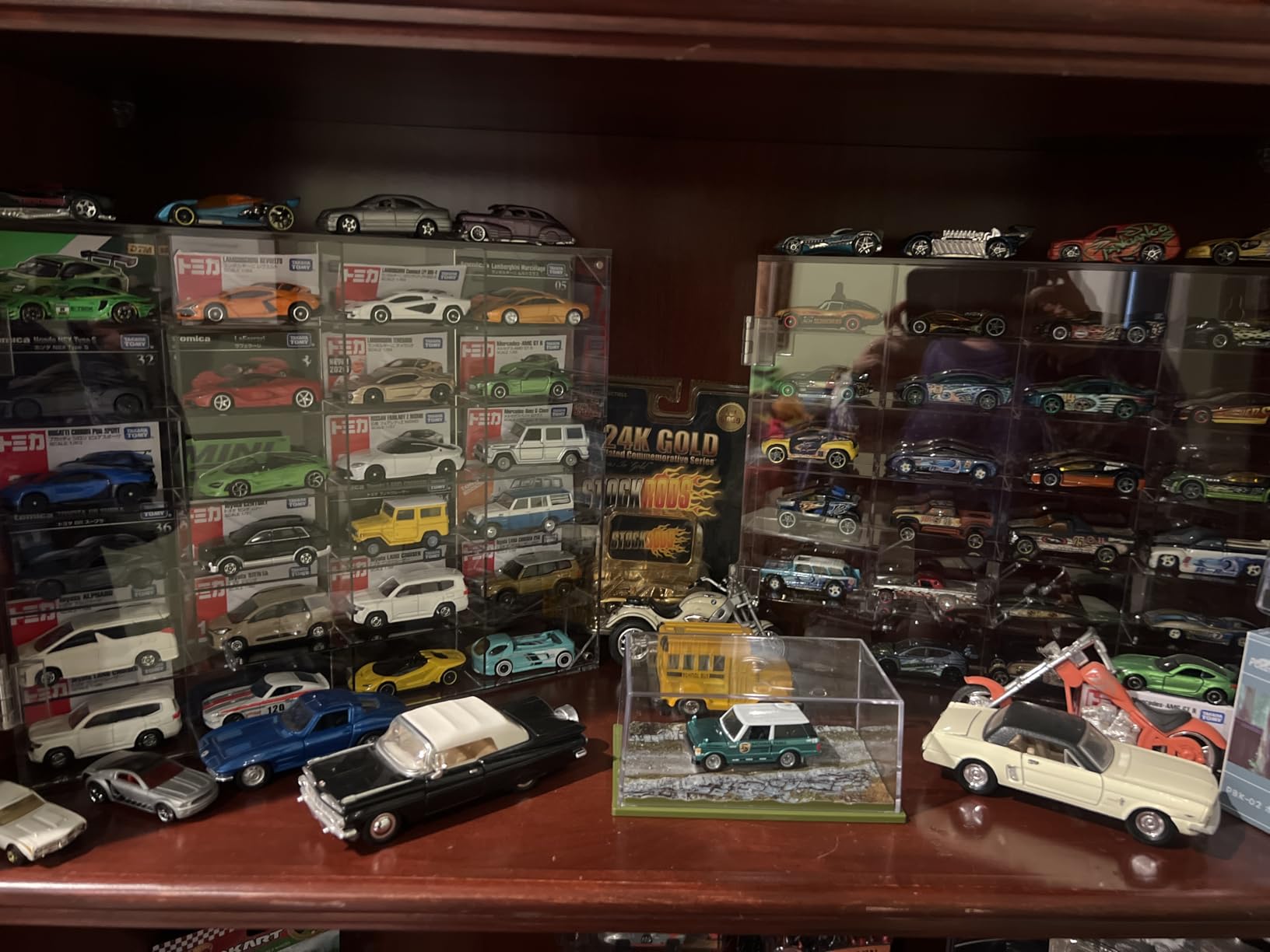 Acrylic Display Case for Hot Wheels 1/64 Scale Diecast Car Storage | Wall Mount Display & Desktop Display, Dustproof Car Storage for NASCAR cars customer photo 1
