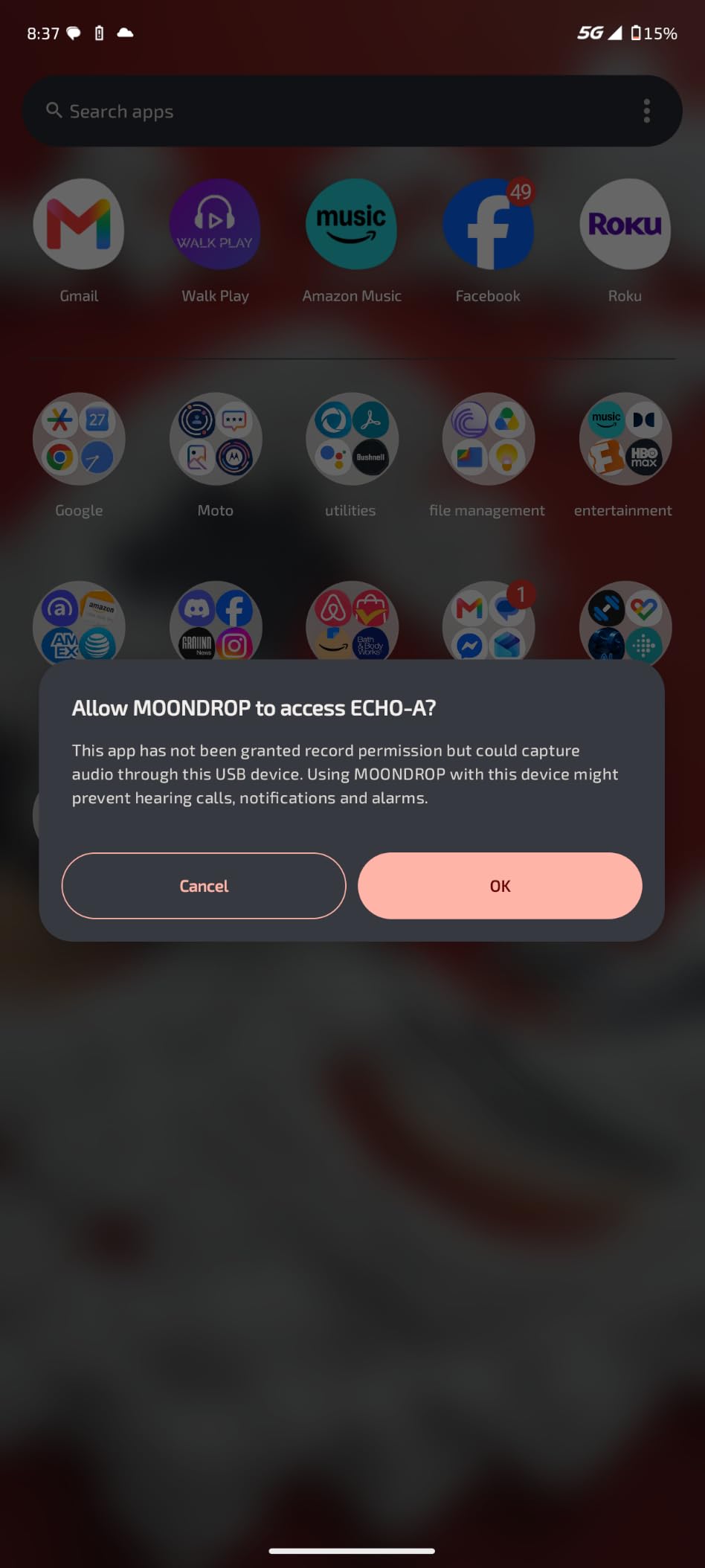 Moondrop Echo-A 32Bit/384kHz Portable USB Type-C to Headphone DAC/AMP with 3.5mm Audio Jack Adapter customer photo 2