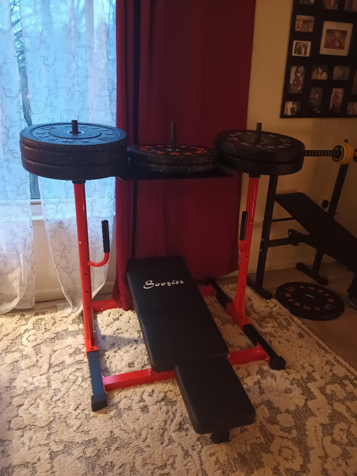 Soozier Vertical Leg Press Machine 661LBS Capacity for Home Gym customer photo 2