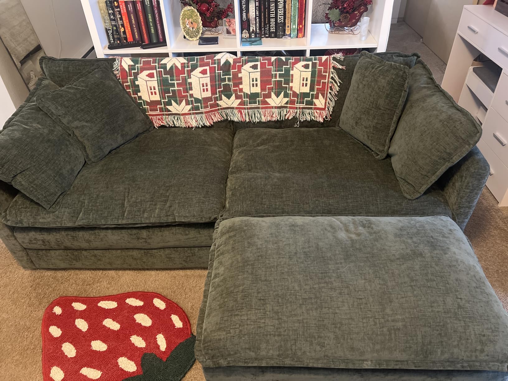 GNIXUU Oversized 7 Seater Modular Sectional Sofa, Deep Seat Cloud Couch customer photo 1