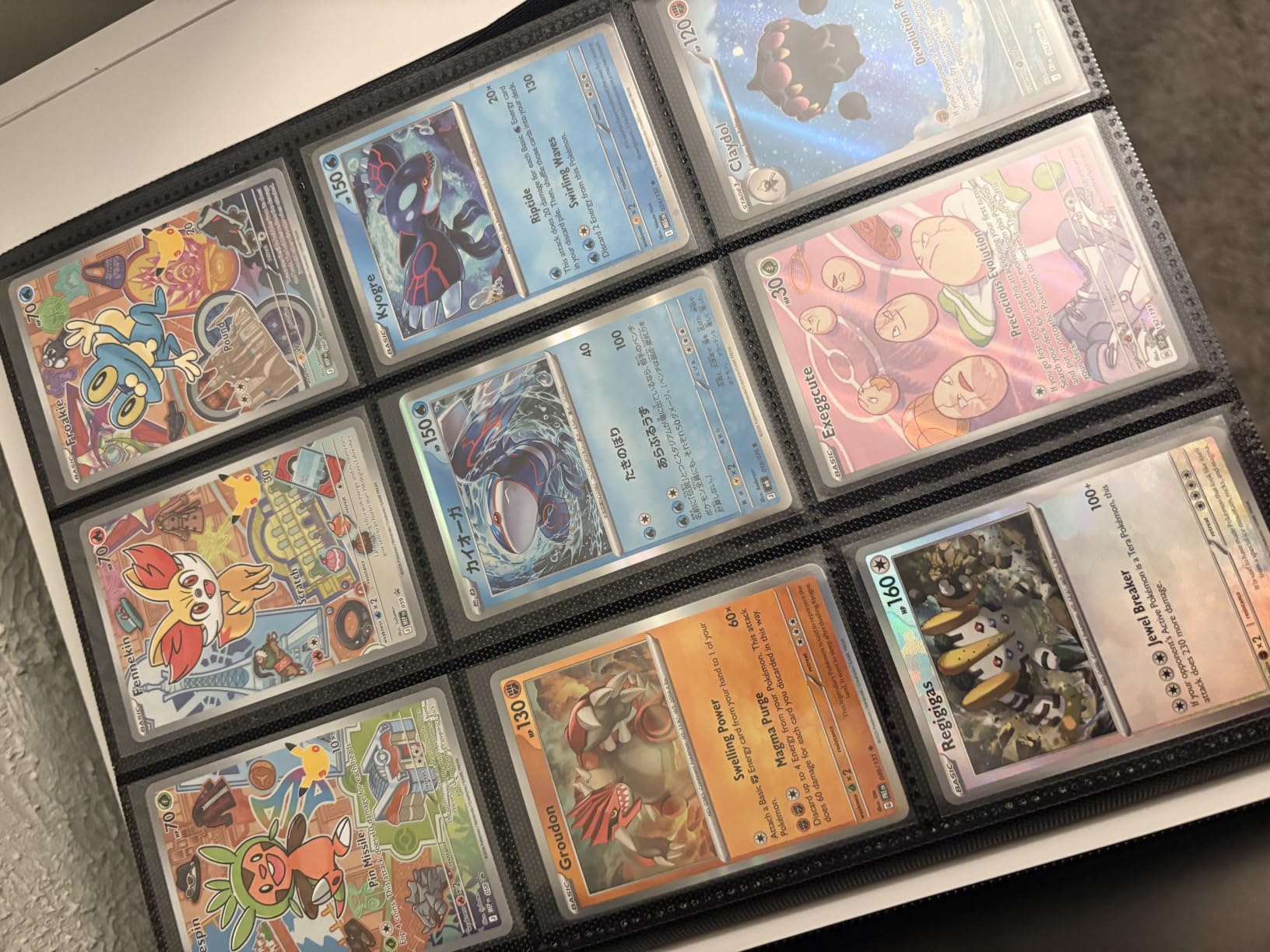 Ultra Pro 2025 Pokemon Card Binder 9 Pocket Featuring Pikachu – Trading Card Binder Holds 360 Cards Side Loading – Organizer for TCG Collectors with Elastic Strap Closure for Sleeved Cards customer photo 2