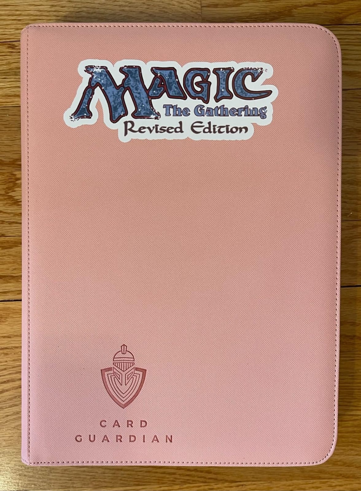 Card Guardian - 9 Pocket Premium Black Binder with Zipper for 360 Cards - Side Loading Pockets for Trading Card Games TCG (Yellow) customer photo 1