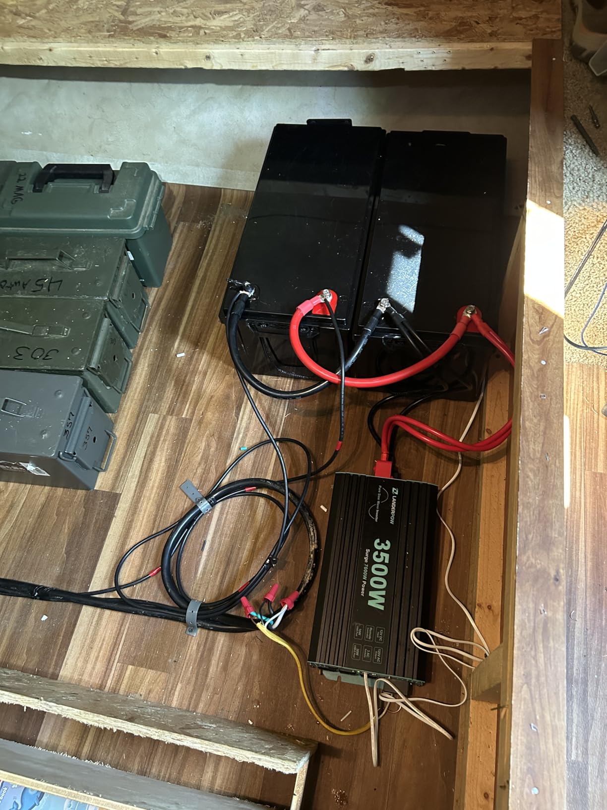 12V 100Ah LiFePO4 Lithium Battery Group 31 with Built-in 100A BMS customer photo 2