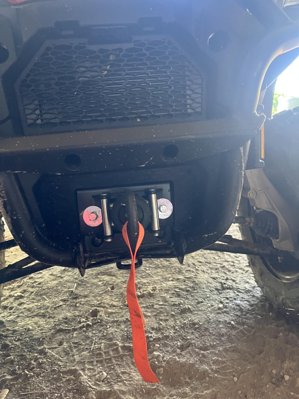 Bonison Synthetic Winch Rope Kit, 1/4 in x 50 ft, 10,000 lb Break Strength customer photo 1