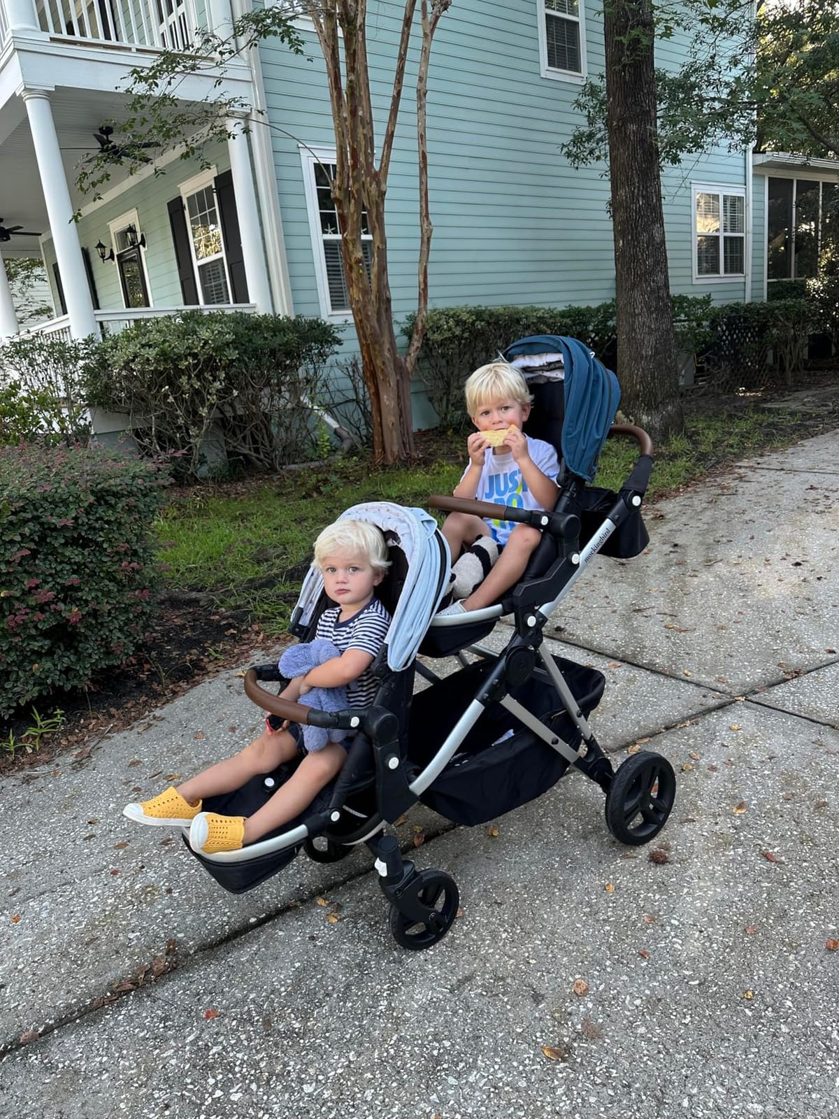 Mockingbird 3.0 Single-to-Double Convertible Stroller, Sage customer photo 1