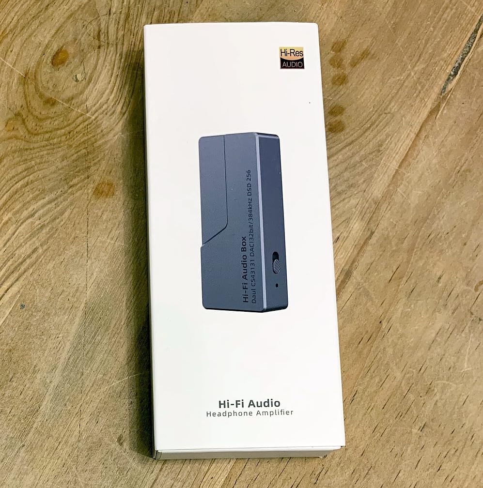 Portable Headphone Amplifier, USB C MINI DAC Amp Dongle 3.5mm & 4.4mm Balanced Outputs, HiFi 32Bit/384kHz DSD256 Dual CS43131 Audio Decoder Audio Adapter for Phones/PC/Laptops/Tablets, Silver customer photo 2