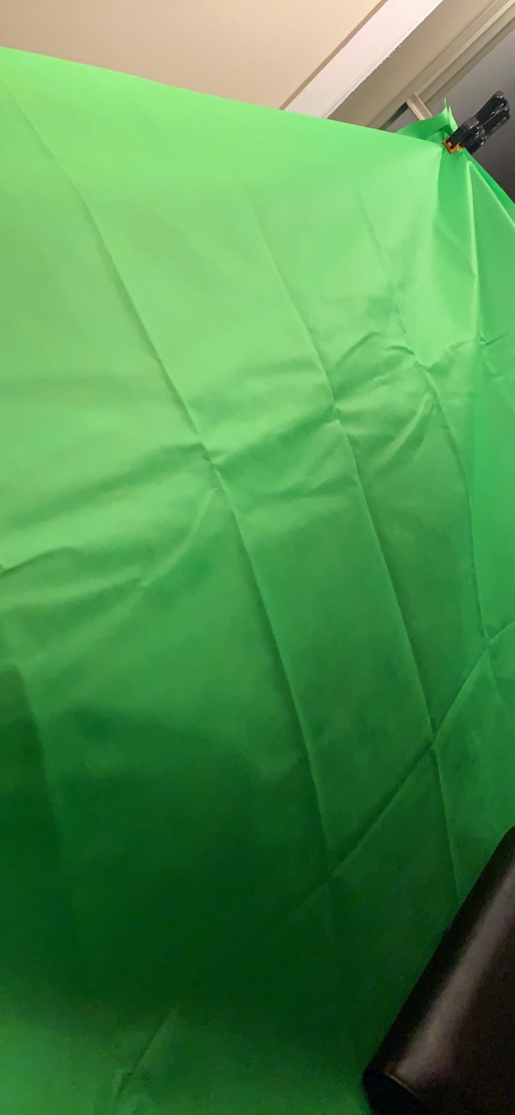 EMART Blue Green Screen Backdrop Kit, 5x6.5ft Portable T-Shape customer photo 1