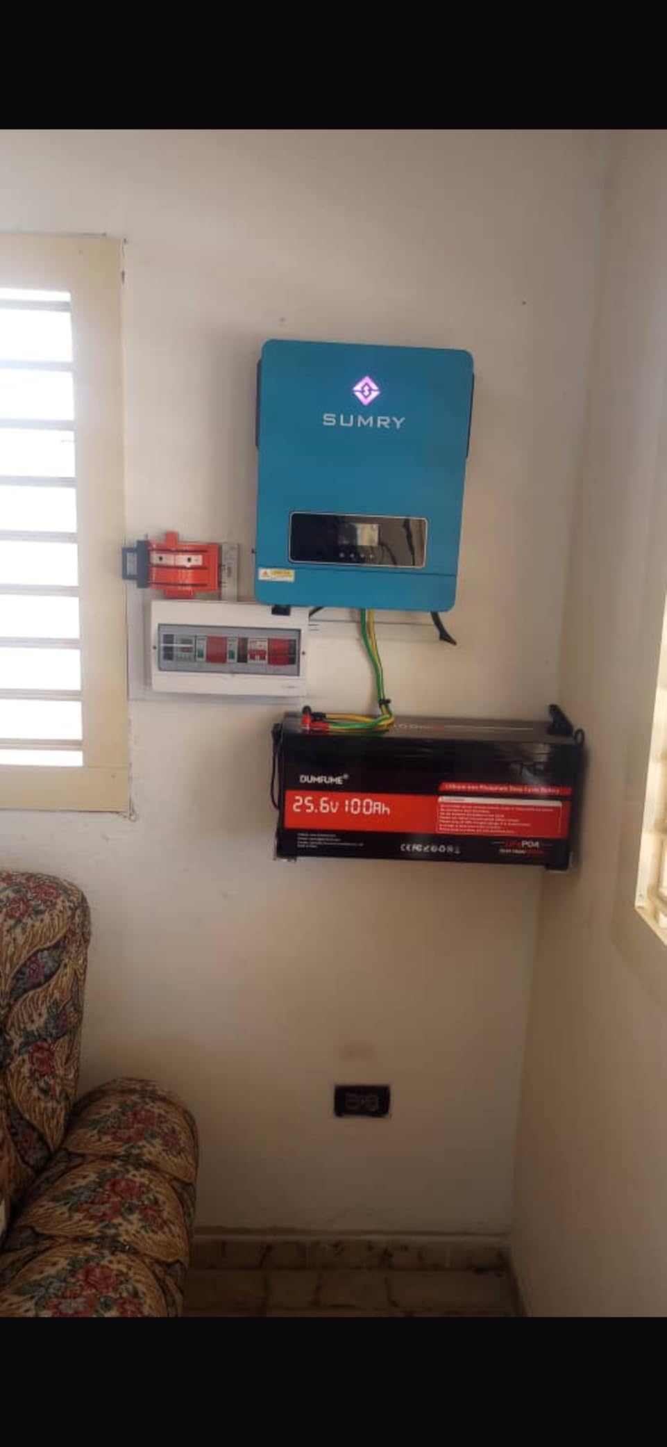 12V 600Ah LiFePO4 Lithium Battery Built-in 200A BMS customer photo 2