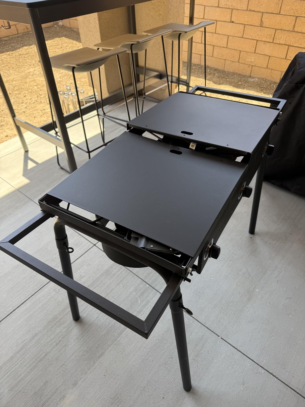 2 Burner Propane Camp Stove | 150,000 BTU | High Pressure Gas Burners customer photo 2