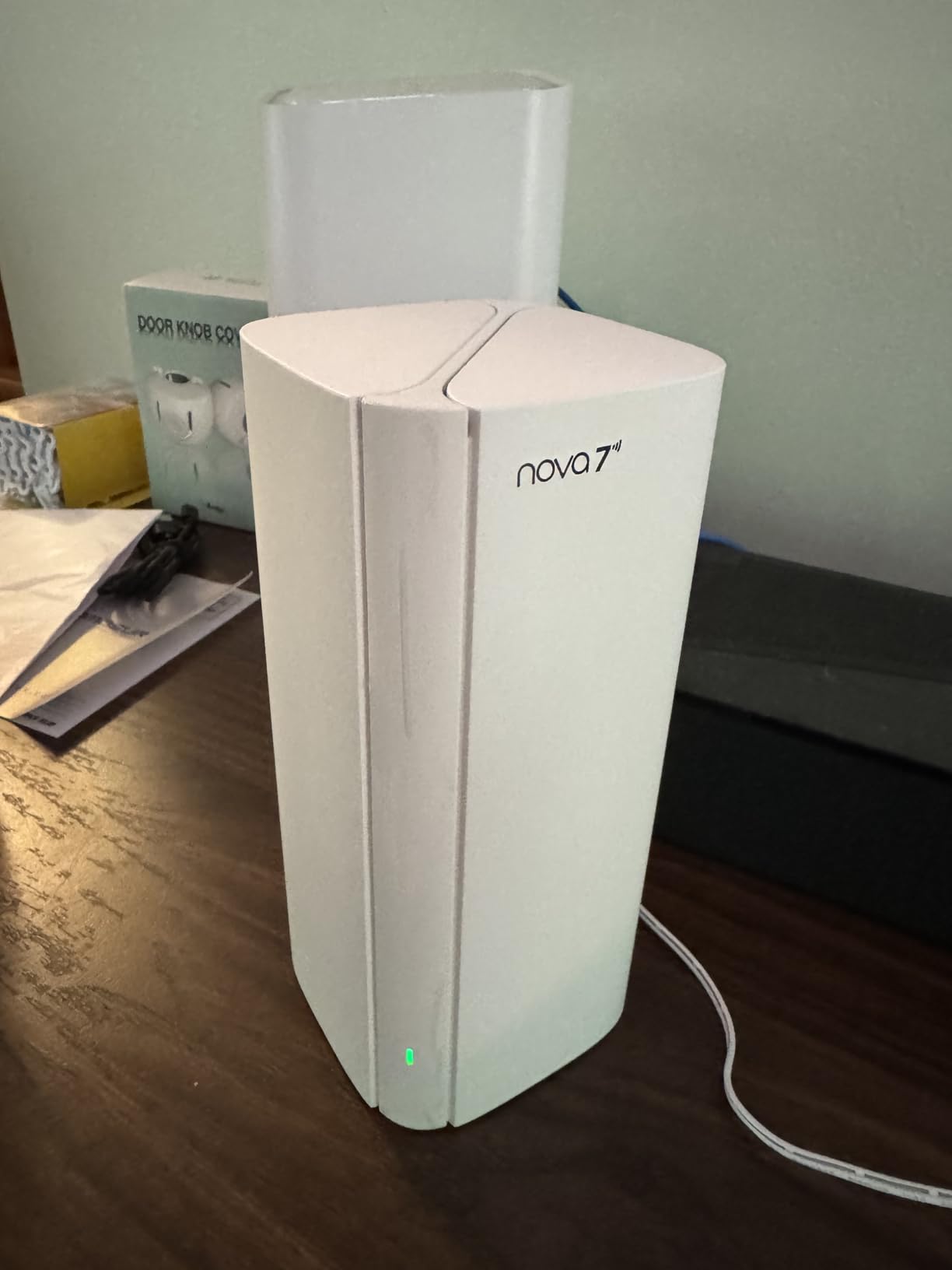 Tenda WiFi 7 Mesh System BE3600 – Dual Band Mesh WiFi System for Home, Covers Up to 6,600 Sq. Ft., Mesh Network with 1×2.5G, 2×1G Ports, Supports 160+ Devices, MLO, VPN, 4K QAM, ME3 Pro (3-Pack) customer photo 1