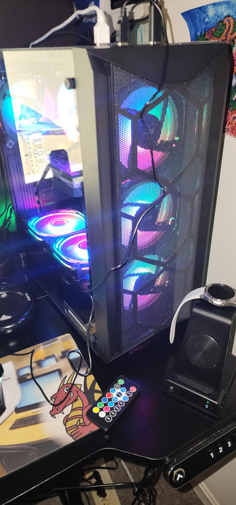 STGAubron Gaming PC Desktop,R5 2600,RTX 2060 6G,16G DDR4,512G SSD customer photo 2