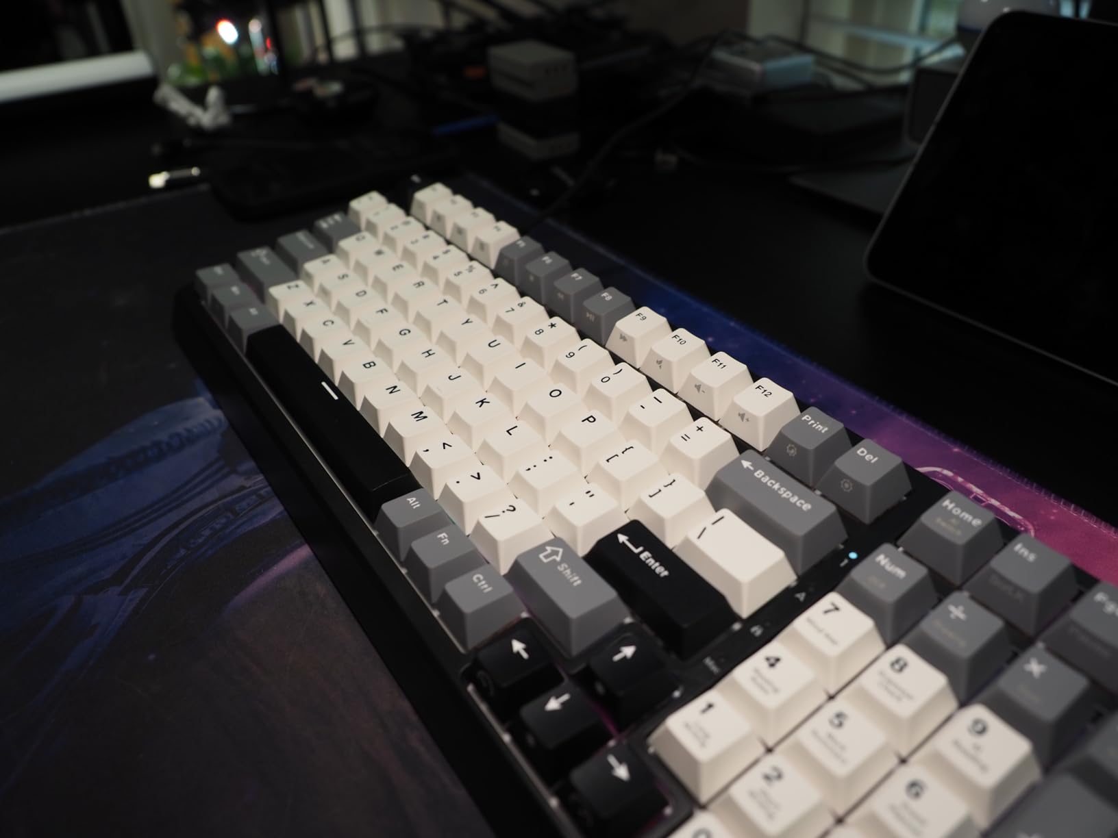 RK ROYAL KLUDGE F99 Wired AI Mechanical Keyboard for Office Work & Gaming | with Real-Time Voice Input & Translation, Hot-Swappable Linear Switches, RGB Backlit, Dual USB Ports, AI Software Support customer photo 1
