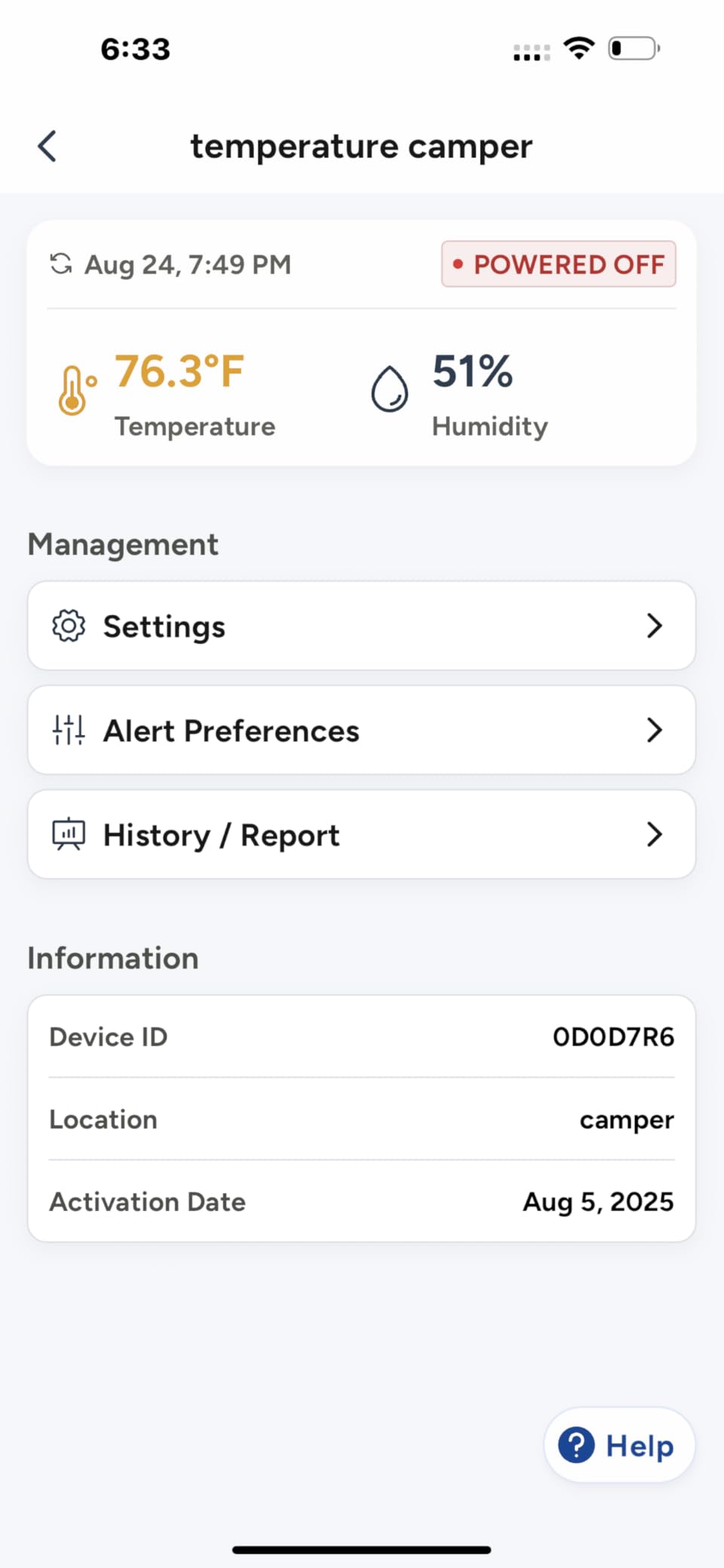 RV Pet Temperature Monitor, 4G Cellular, Real-Time App Notifications | Remote Temp & Humidity Sensor, Power Outage Alarm, No WiFi Required, For Dog Safety, Car, Vacation Home & Server Room customer photo 1
