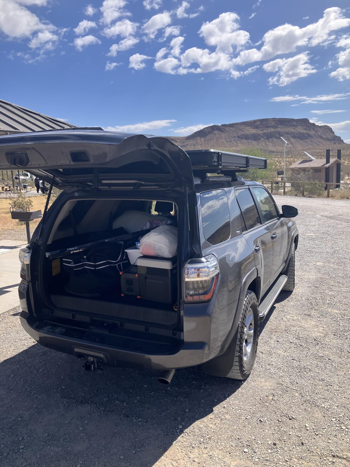SanHima Rooftop Tent Hard Shell, Aluminium Side-Open Roof Top Tent for SUV customer photo 1
