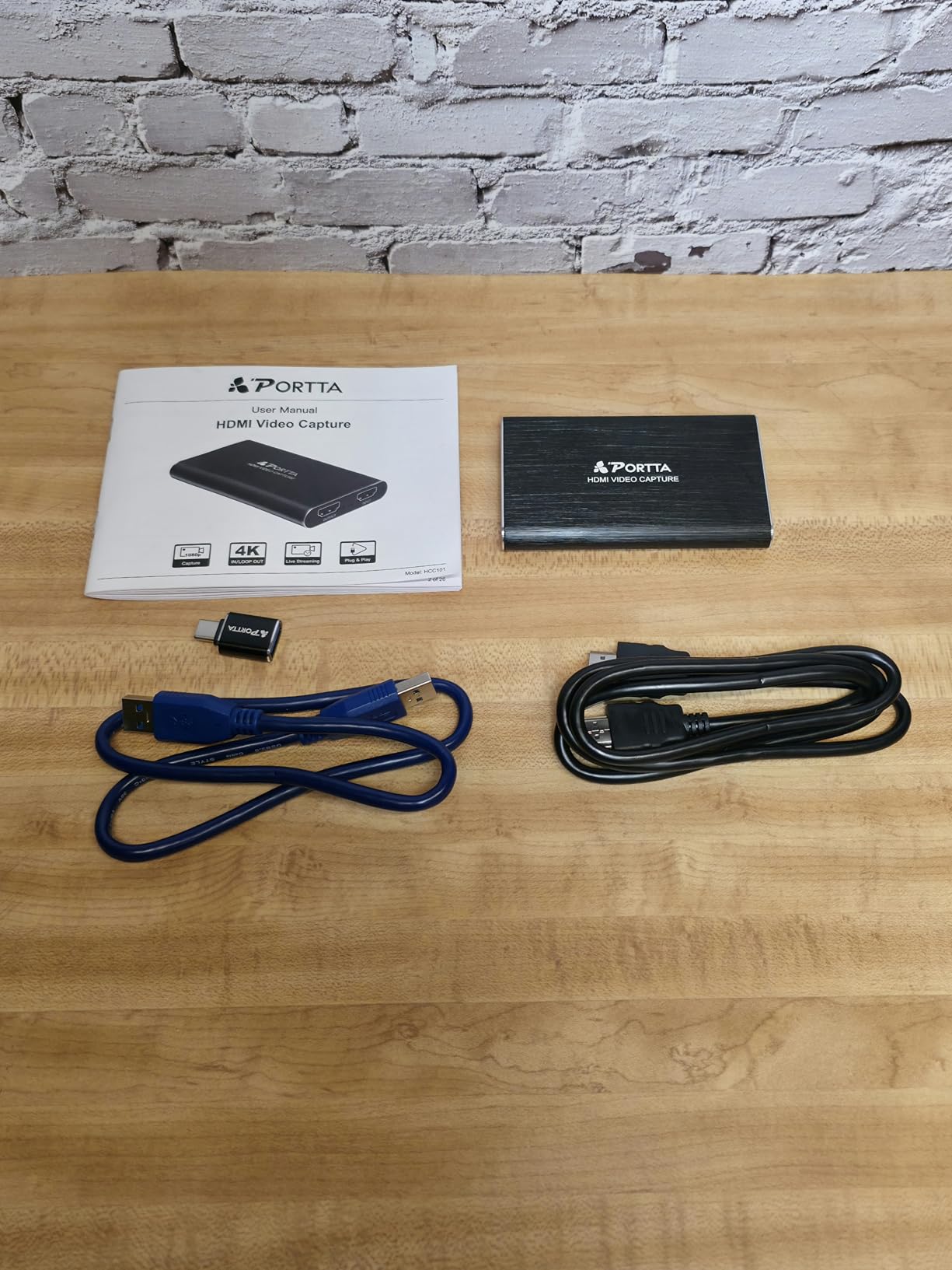 Portta HDMI Video Capture Card, Stream and Record in 1080P60 with Ultra-Low Latency, 4K HDMI in/Loop Out, USB 3.0 to PC Compatible with Nintendo Switch 2/PS4/PS5/Xbox/OBS customer photo 1