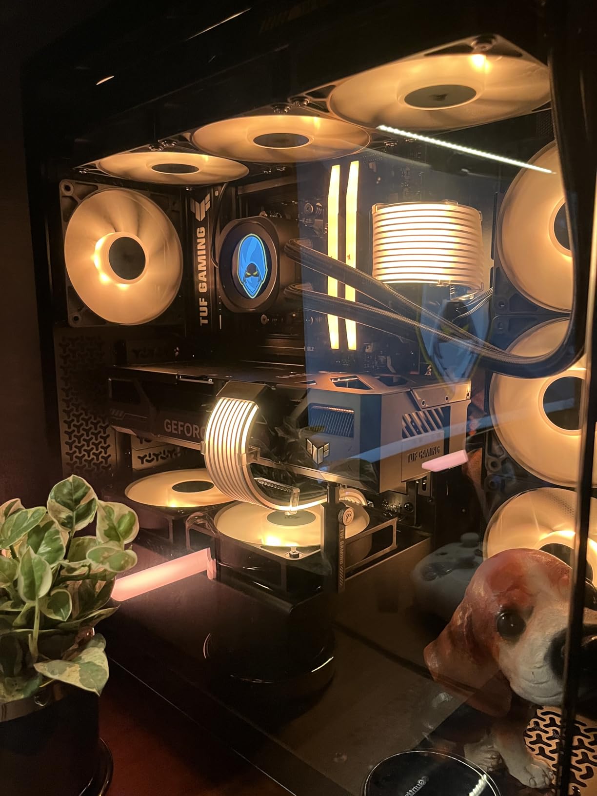 CORSAIR Commander Duo iCUE Link RGB Lighting and PWM ARGB Fan Controller â€“ Control 12 Daisy-Chained PWM Fans, Two Flexible Temperature Sensors Included â€“ Black customer photo 2