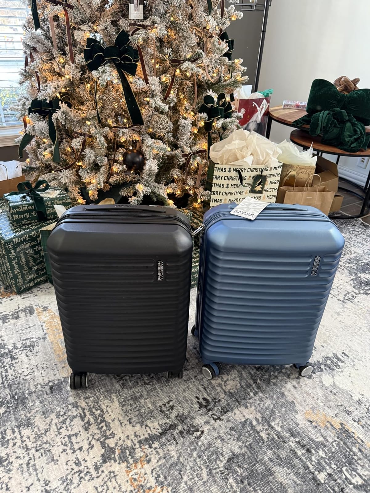 American Tourister Stratum 3.0 Carry-On Spinner, Airline Approved, Durable Hardside Luggage, Expands 1.5