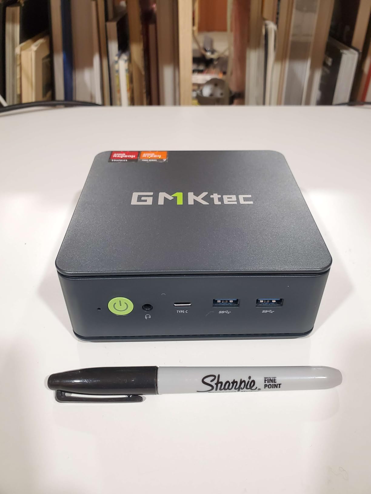 GMKtec K12 Gaming Mini PC Oculink AMD Ryzen 7 H 255 (Upgraded 8745HS) 32GB DDR5 RAM 512GB SSD, Desktop Computer Radeon 780M Graphics, 3X M.2 2280 Storage Expansion, Dual NIC 2.5G, HDMI 2.1, USB4 customer photo 2