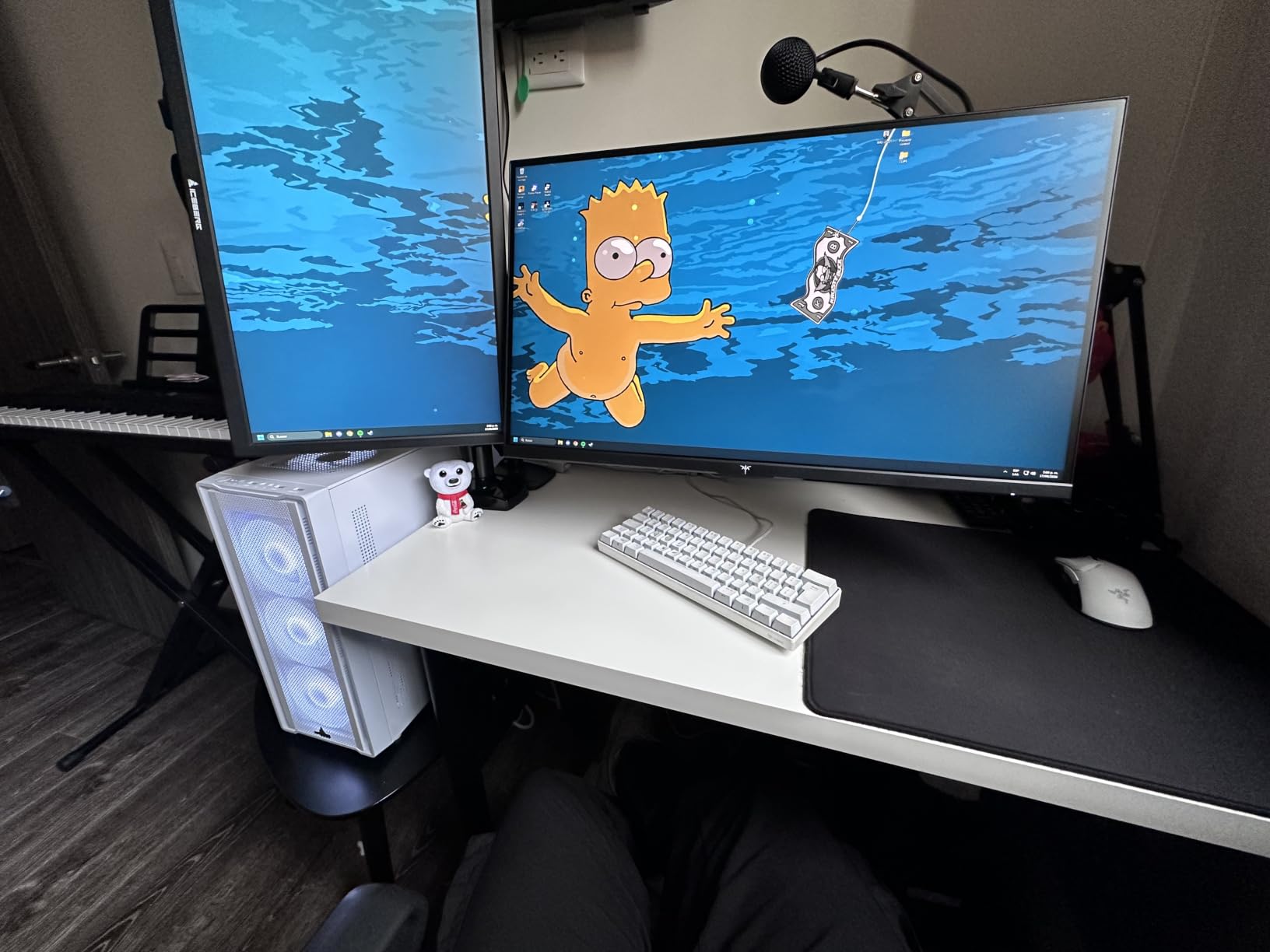 KTC 32 Inch Curved Gaming Monitor, 2K 180Hz (OC 185Hz) 1500R Monitor, H32S5 customer photo 1