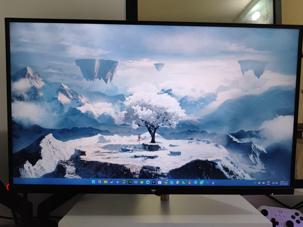 KTC 32 Inch Curved Gaming Monitor, 2K 180Hz (OC 185Hz) 1500R Monitor, H32S5 customer photo 2