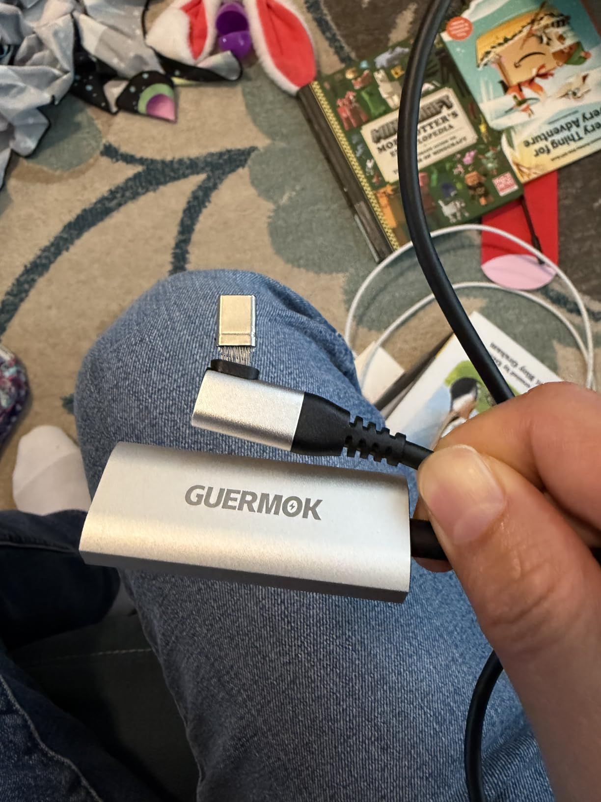 Guermok 4K USB 3.0 Video Capture Card for Streaming with PD 100W, 4K@60FPS customer photo 2