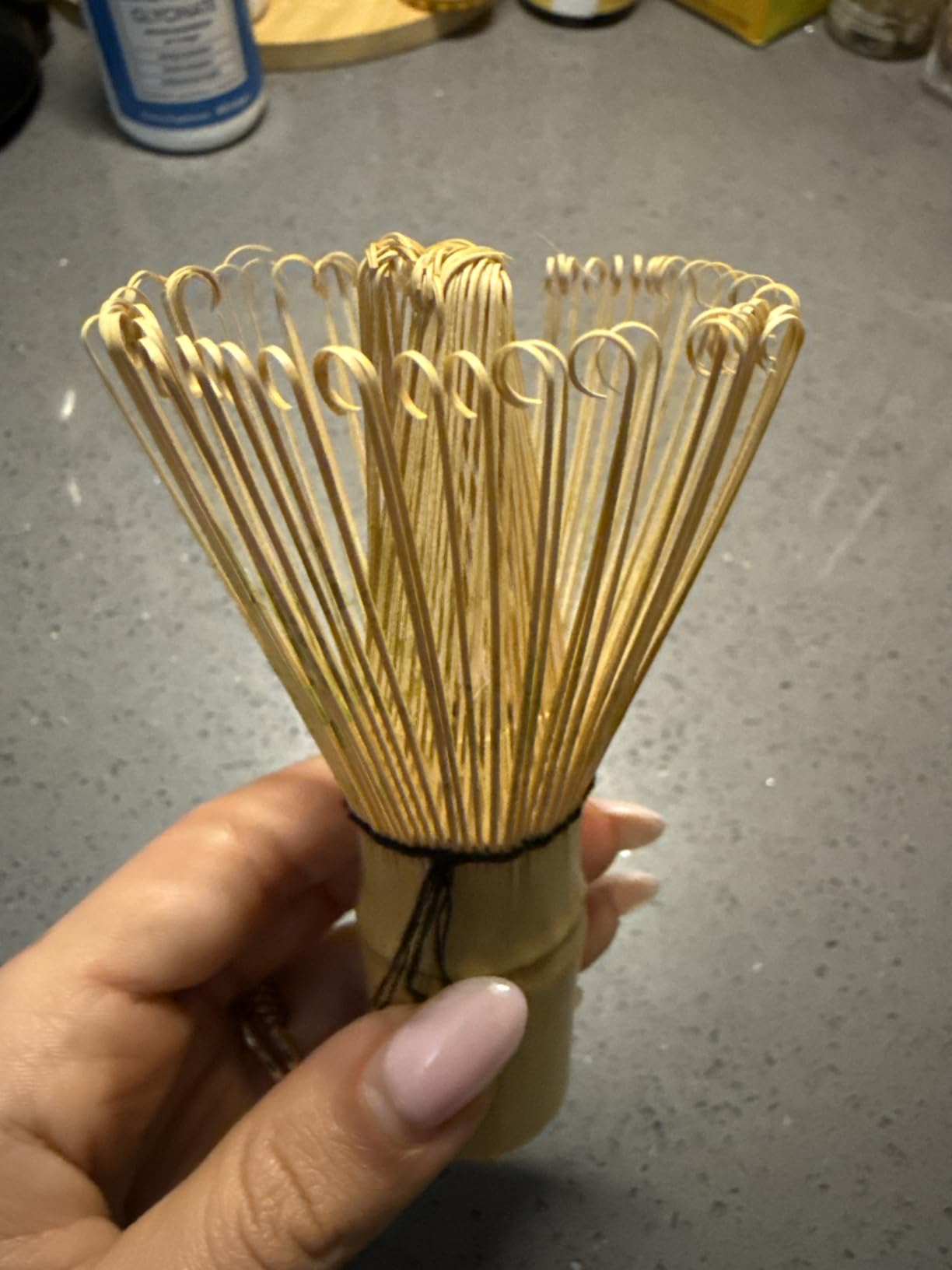 JBER Matcha Whisk Set, 7PCS Matcha Set with Bamboo Whisk and Ceramic Bowl | Complete Matcha Kit Includes 17oz Bowl, Handmade Whisk 100 Prongs, Holder, Spoon, Sifter for Matcha Lovers (Gradient Pink) customer photo 1