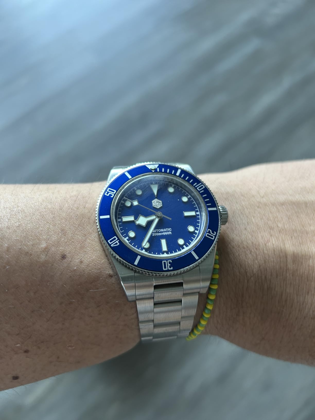 San Martin Watches for Men SN008D, 40mm NH35 Dive Watch, Sapphire customer photo 1