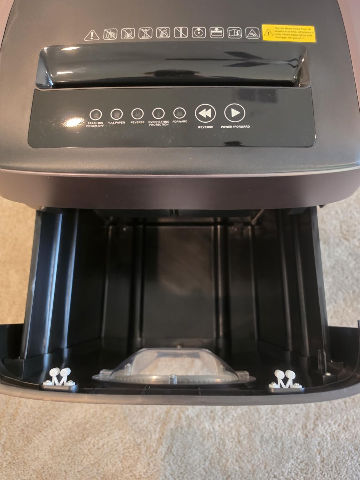 Wingwise Ultra Low Noise 48dB Micro Cut Paper Shredder for Home Office customer photo 2