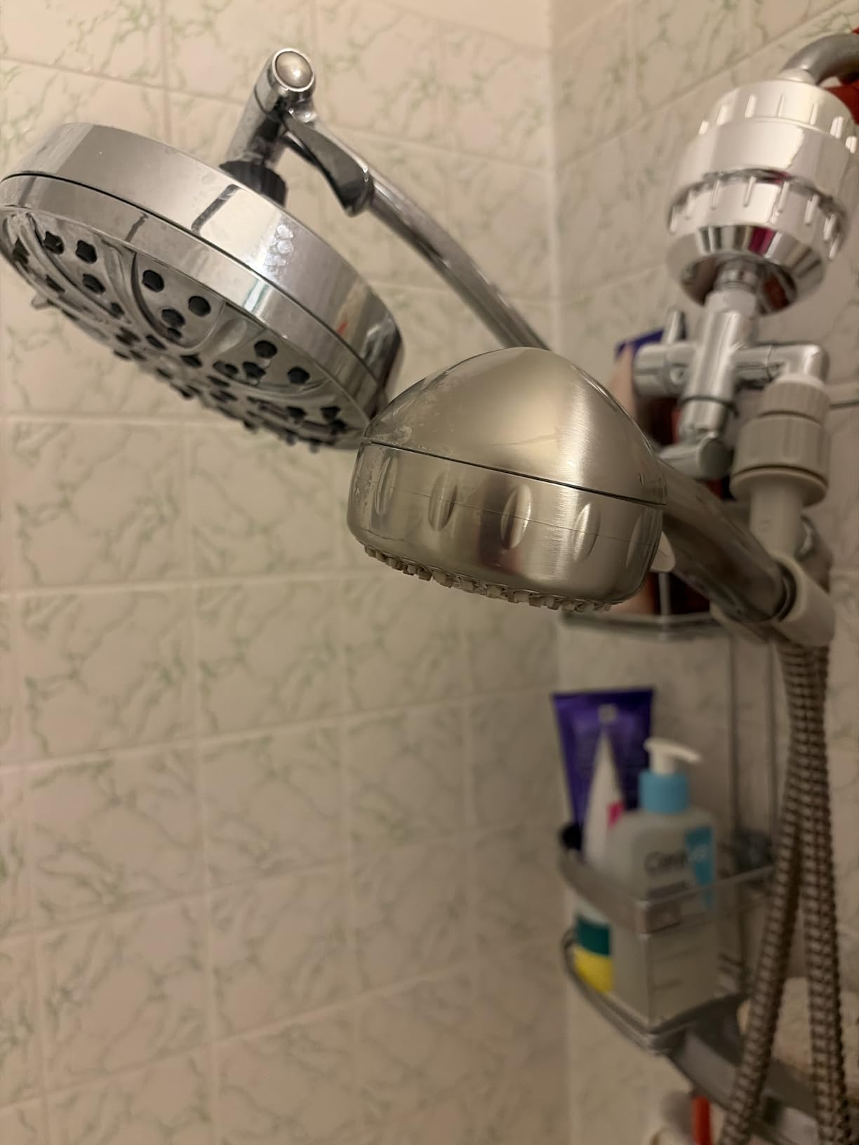 25-Stage Shower Filter prevents scale buildup, Revitalize Hair Skin & Nails with Purifying Water, softener hard water, 99% Lead Chlorine, Fluoride & Chemicals removed. High-Output Fan Technology, Chrome customer photo 1