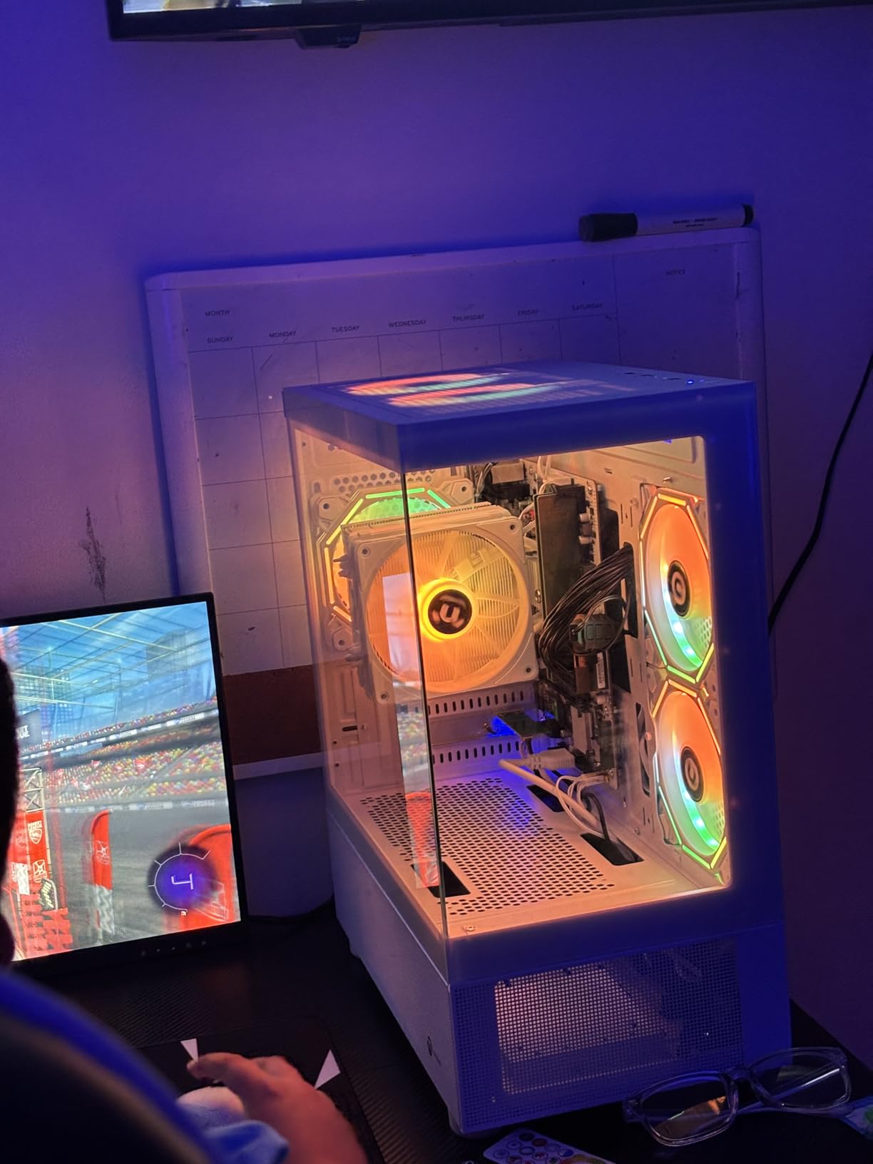 NINGMEI Prebuilt Gaming PC,AMD Ryzen 5 5500 GTX 1660 Super 6GB GDDR6 customer photo 2