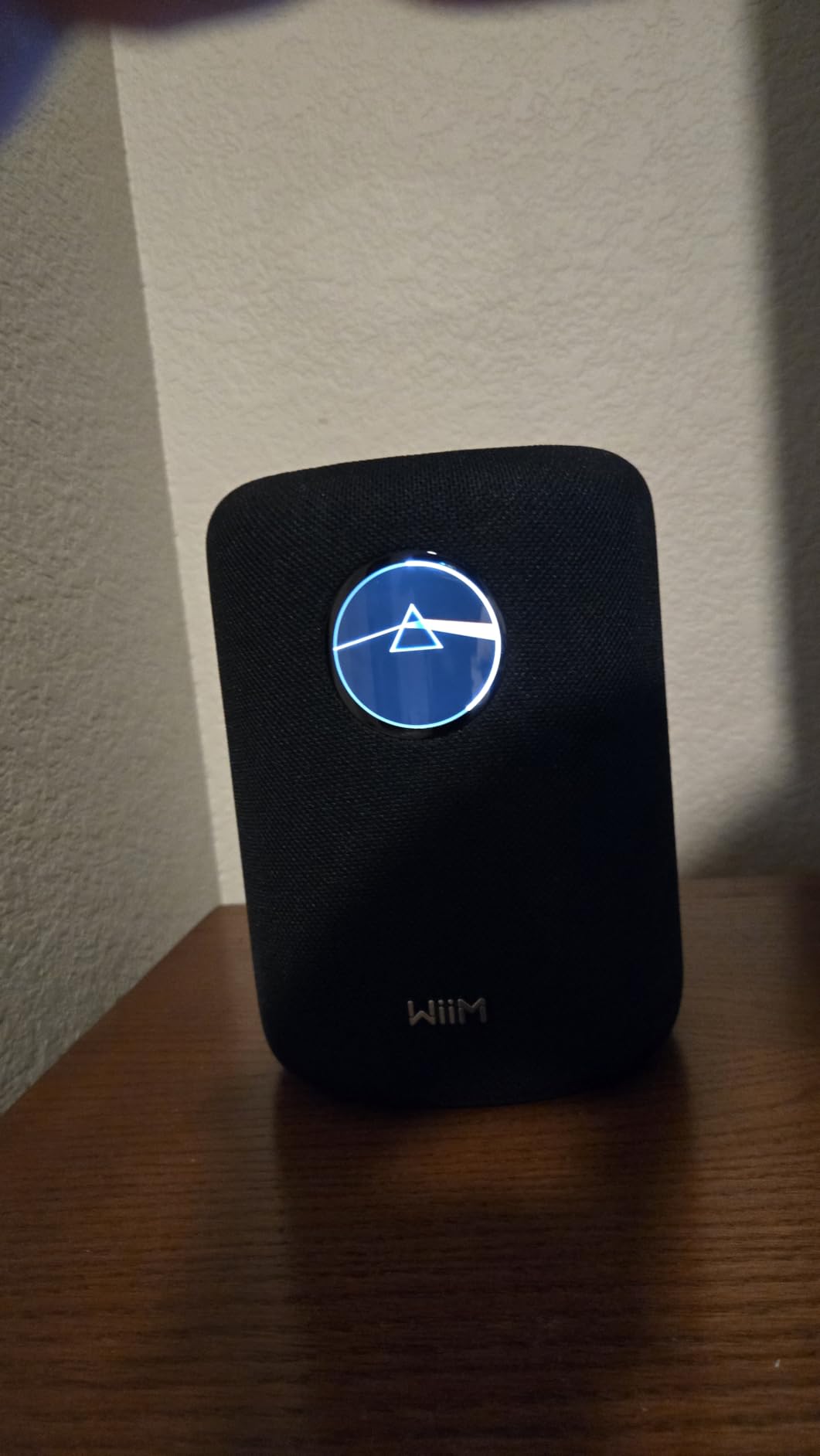 WiiM Sound Smart Speaker with Hi-Res Audio, WiFi and Touchscreen, White customer photo 1