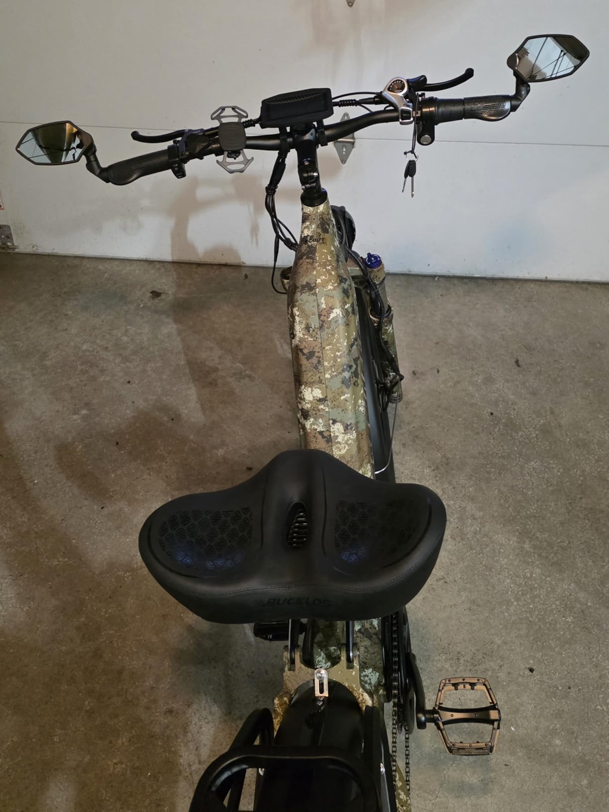 8000W Peak Dual Motor Electric Bike for Adults, 60V 32Ah 45MPH 110 Mile Range, 26