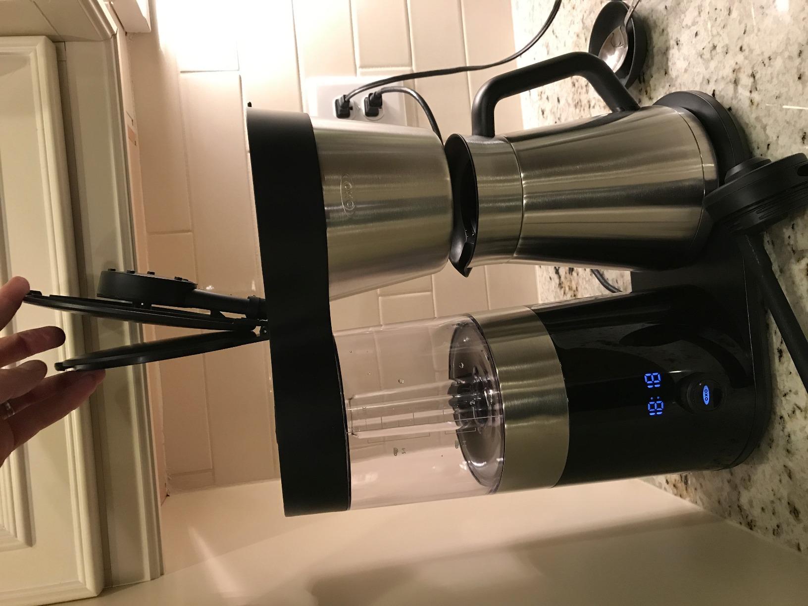 OXO Brew 9-Cup Drip Coffee Maker - Programmable Machine, Matte Black | SCA Certified, Thermal Carafe, Rainmaker Showerhead, Auto-Start, Pour Over Style Brewing customer photo 1