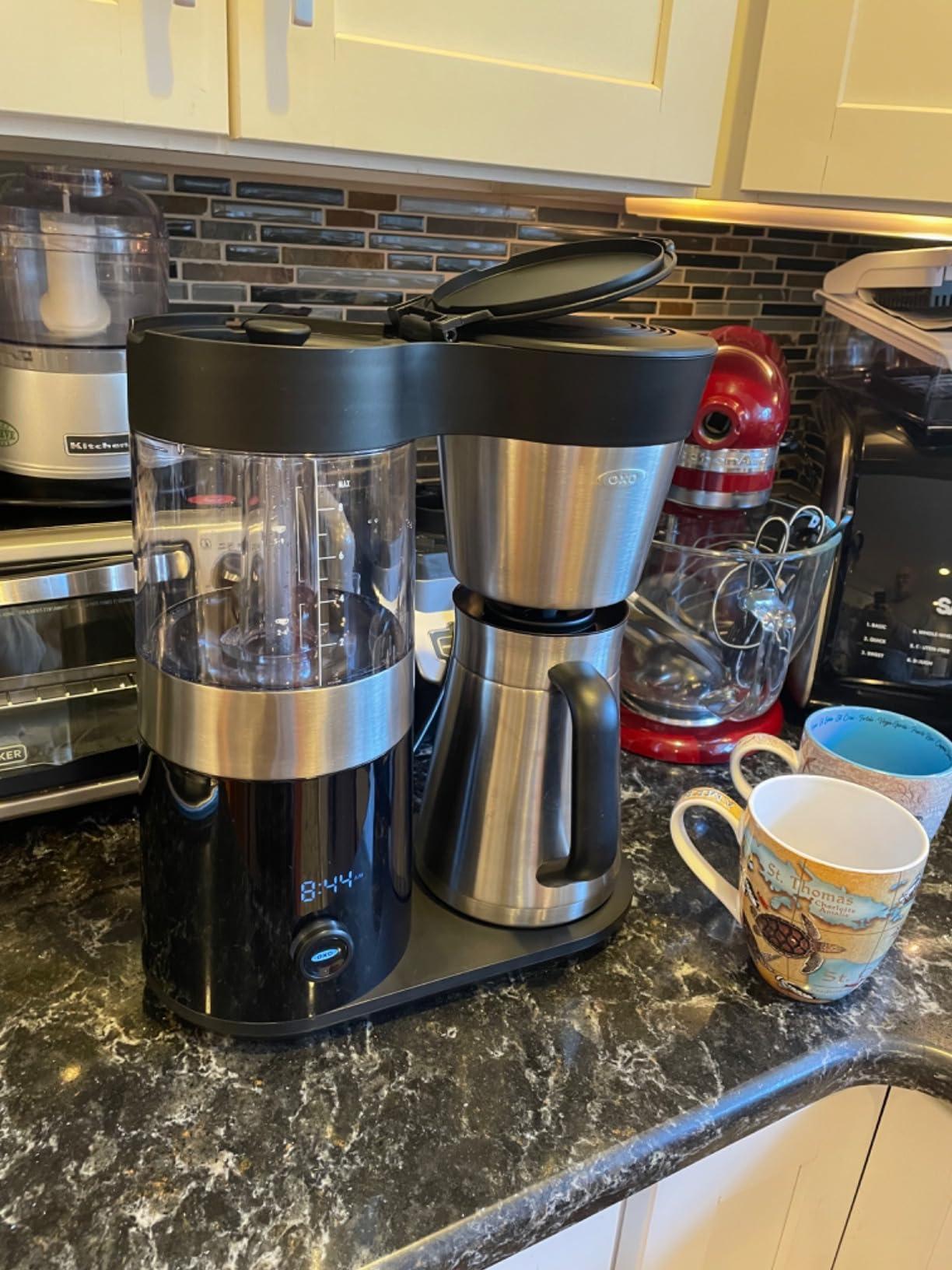 OXO Brew 9-Cup Drip Coffee Maker - Programmable Machine, Matte Black | SCA Certified, Thermal Carafe, Rainmaker Showerhead, Auto-Start, Pour Over Style Brewing customer photo 2