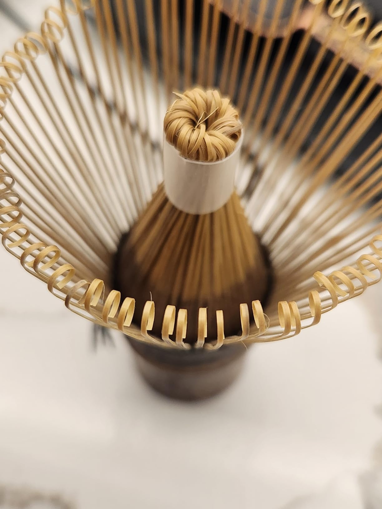 ZENSO Premium Matcha Whisk Set - 10 Piece Japanese Matcha Tea Ceremony Kit | Matcha Bowl, Tea Canister, Purple Bamboo Whisk, Whisk Holder, Sifter, Scoop & Scoop Holder, Cup, Cloth, Spoon - Dark Gray customer photo 2