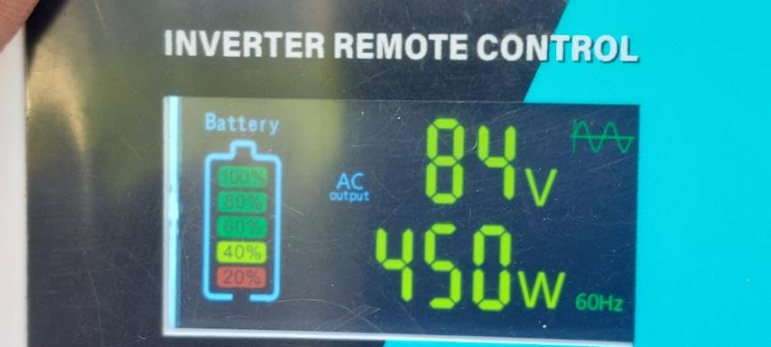 3000 Watt Pure Sine Wave Inverter 24V DC to 120V AC for RV, Truck, Solar, Home, Off-Grid, Power Inverter with 3 AC Outlet, 30W USB-C, 5V 3.1A USB, Hardwire Port, Remote Control, Surge 6000W customer photo 1