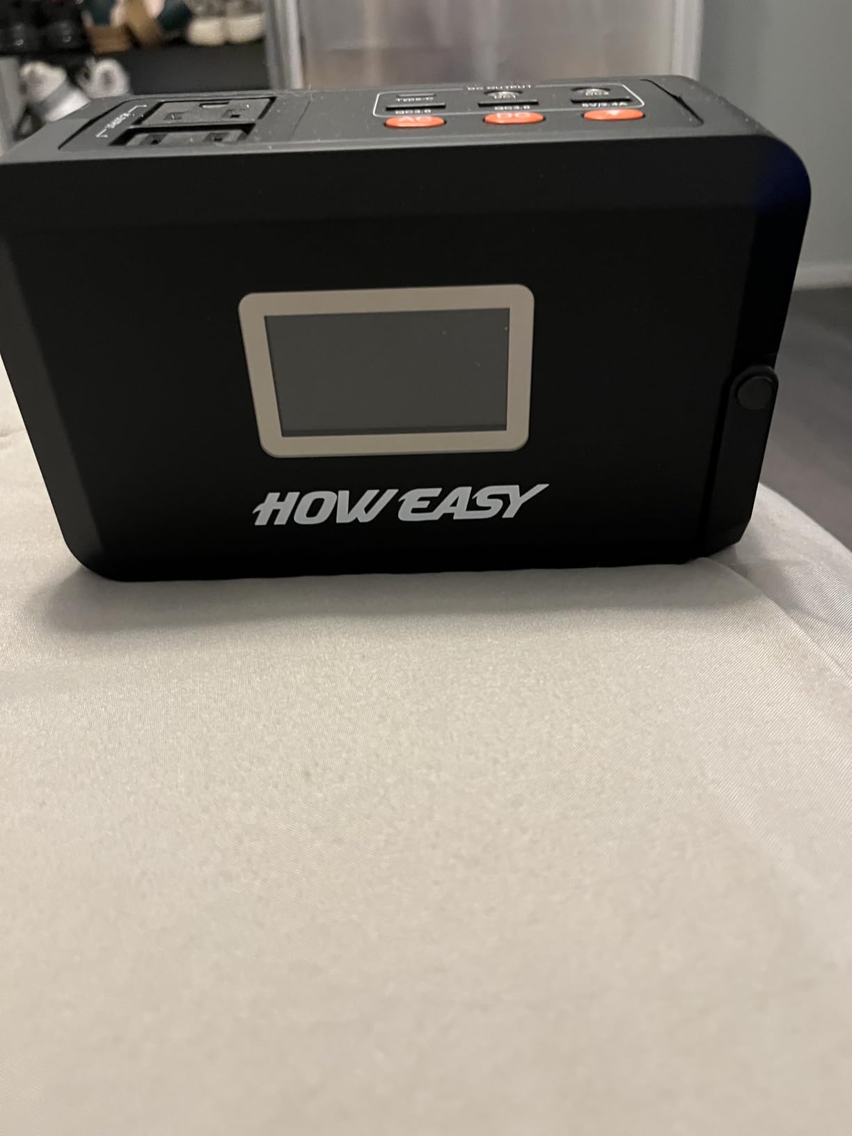 HOWEASY Portable Power Station 300W,Solar Generator 222Wh customer photo 2