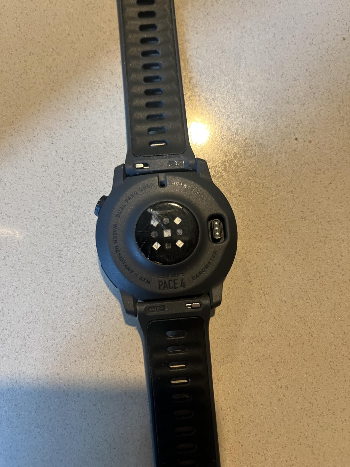 COROS PACE 4 Ultralight Sport GPS Watch for Runners - Black Silicone | 1.2