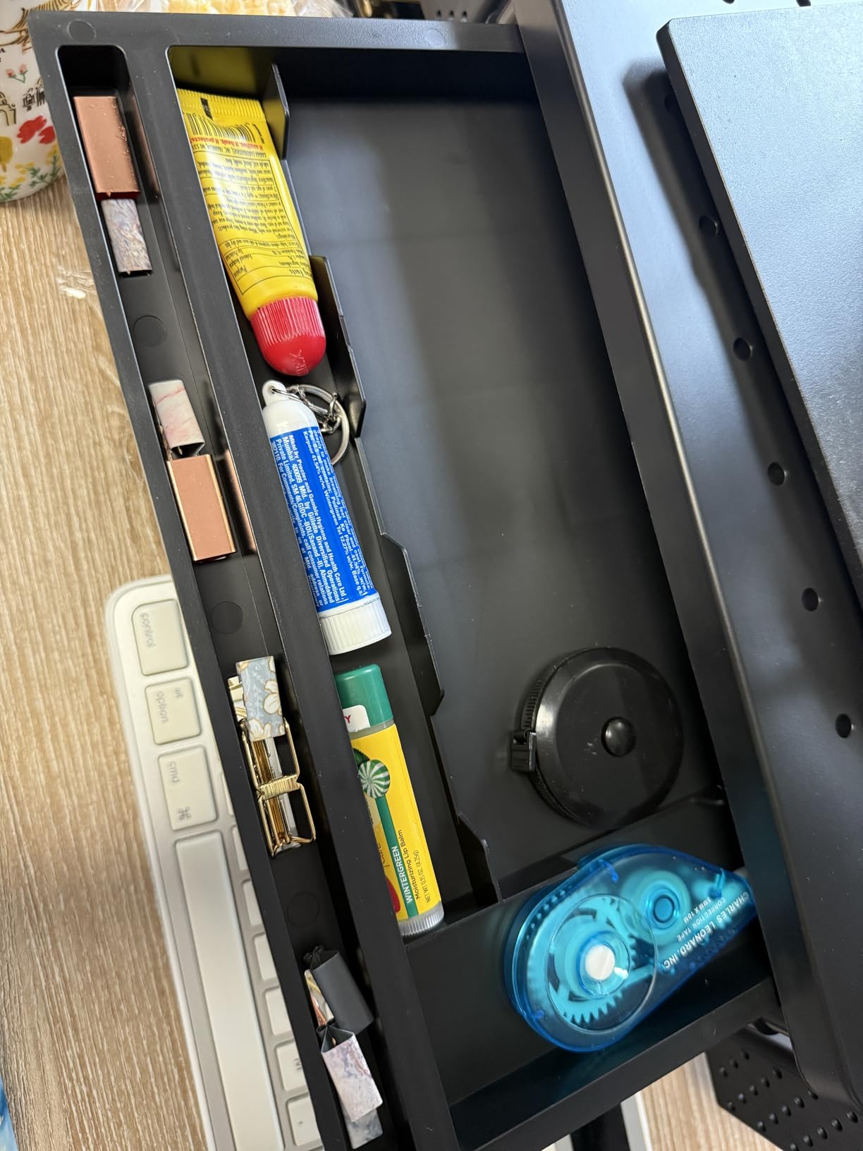 WALI Computer Monitor Stand with Storage and Pen Holder customer photo 1