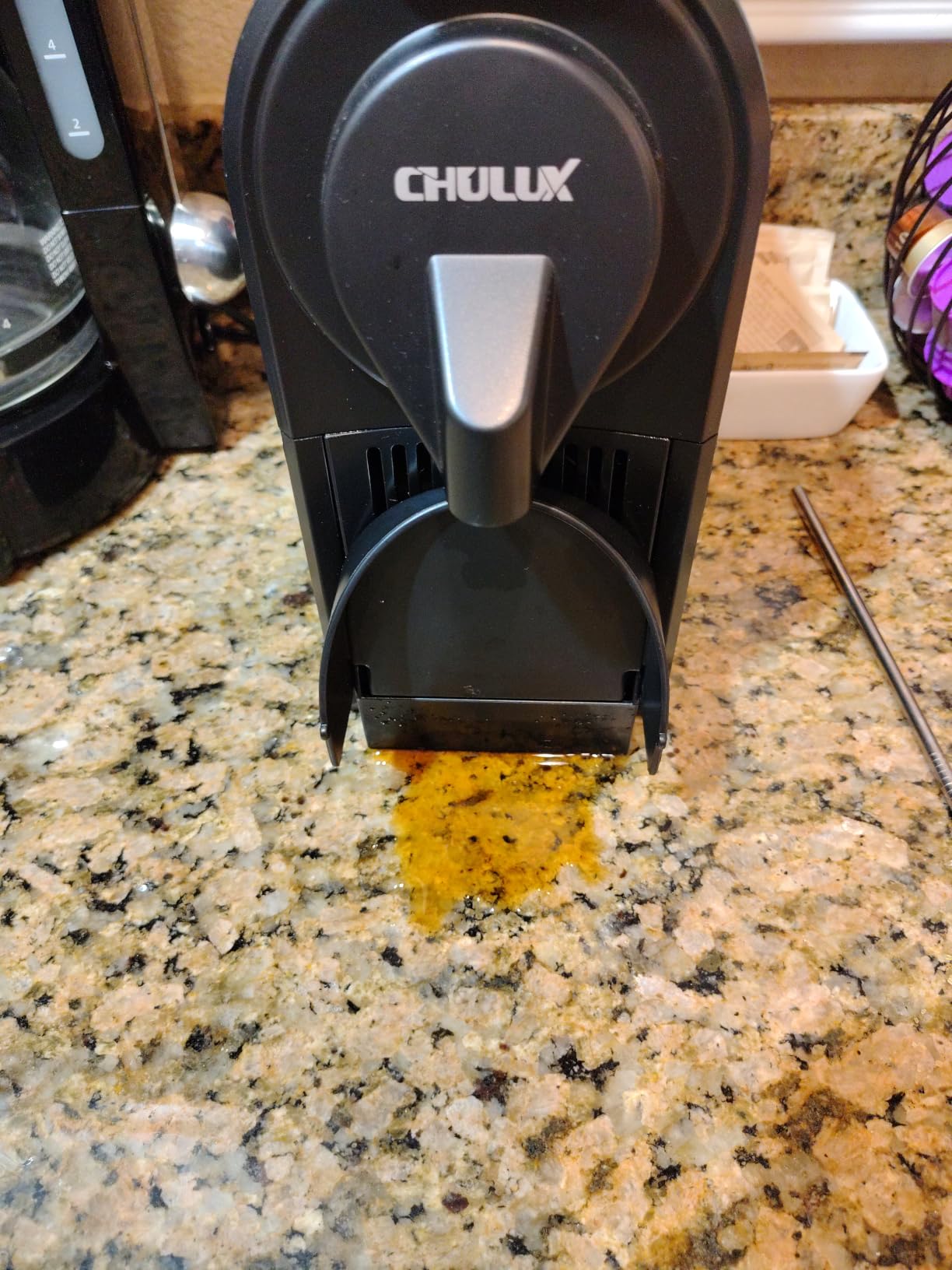 CHULUX Bafè-Pro Single Serve Espresso Machine for Nes Original Pods, Black customer photo 2