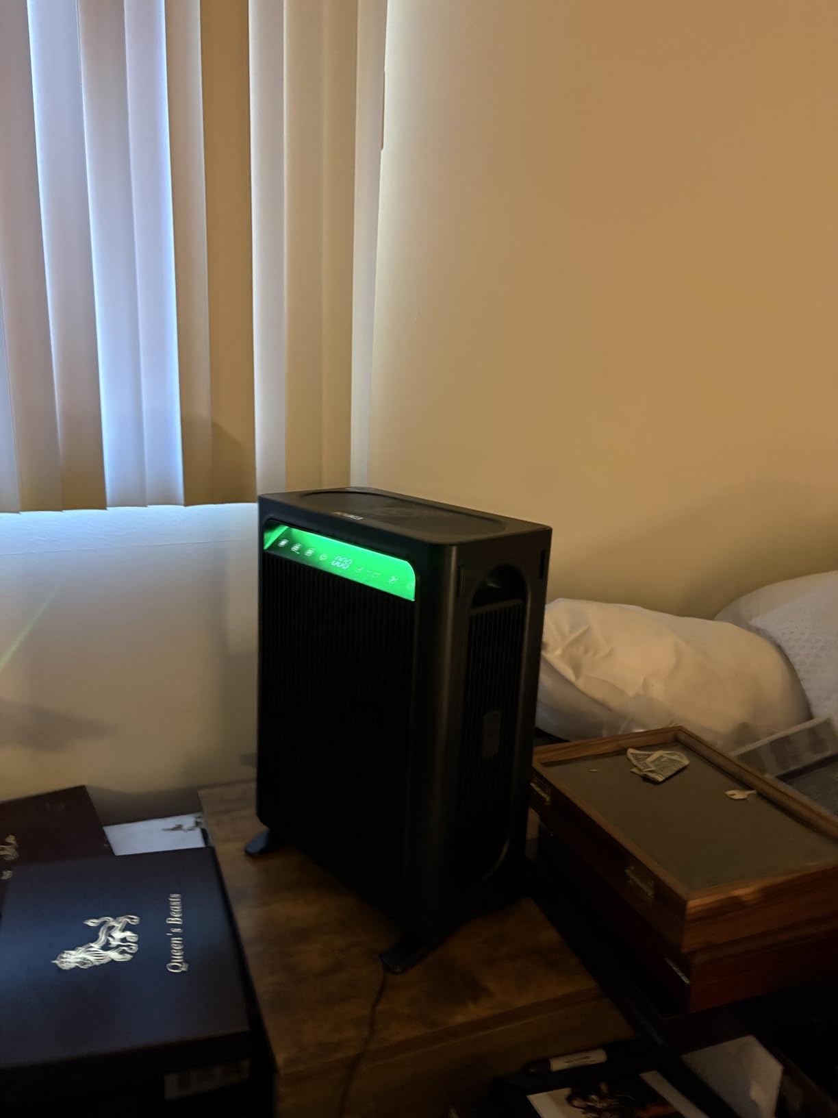 KNKA Air Purifiers for Home Bedroom Up to 1,695 Ft² in 1 Hr, APH4000, Black | HEPA Sleep Mode Air Cleaner with Washable Pre-Filter, AHAM VERIFIED, AQI Display, Pet Mode for Pet Dander, Dust & Pollen customer photo 1