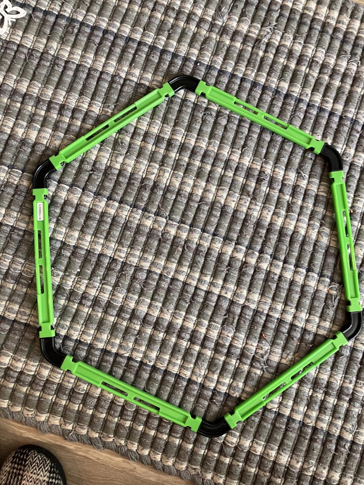 GHB Hex Agility Rings Speed Rings with Carrying Bag 6 Set | Portable Hexagon Rings, Agility Ladder for Agility Footwork Training customer photo 2