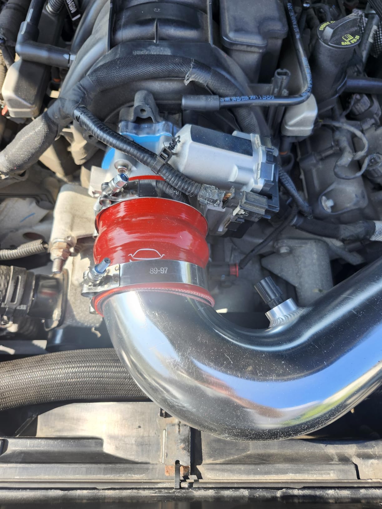 Electronic Throttle Body Assembly Compatible with 2018-2026 Jeep Wrangler JL 2020-2026 Gladiator JT 2019-2026 Dodge Ram 1500 V6 3.6L Replace S20467 5281804AA customer photo 1
