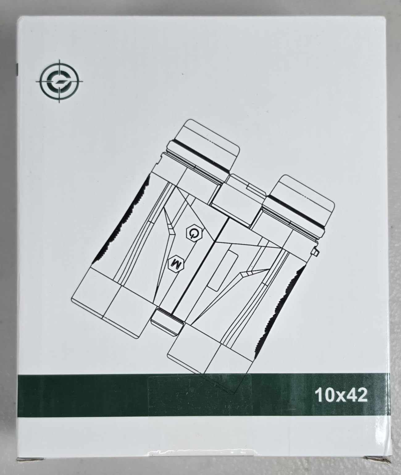 10x42 Laser Rangefinder Binoculars for Hunting, 2624 Yard(Green) customer photo 1
