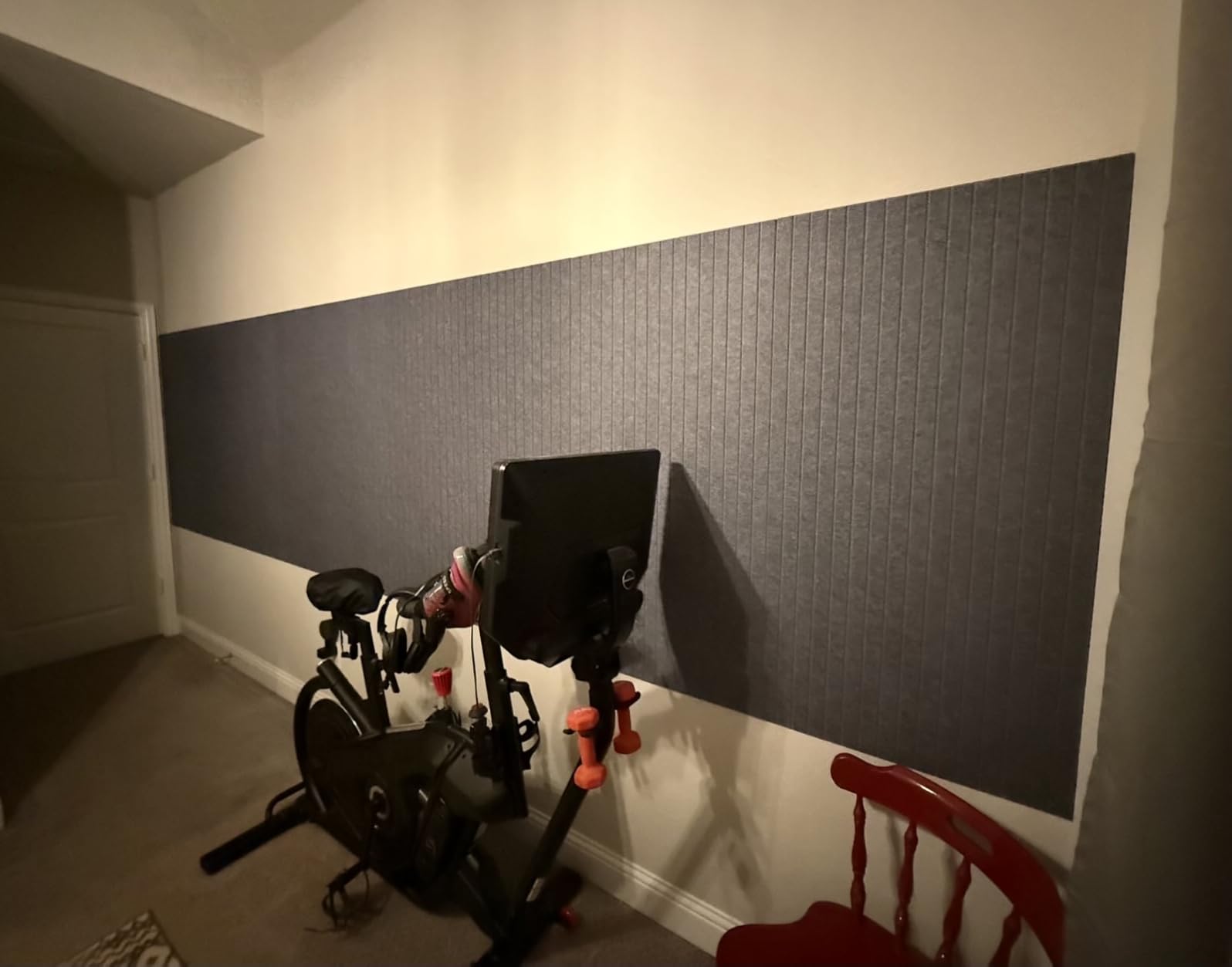 66in 3 Panel+3 Panel Soundproof Room Divider, Acoustic Office Divider customer photo 1