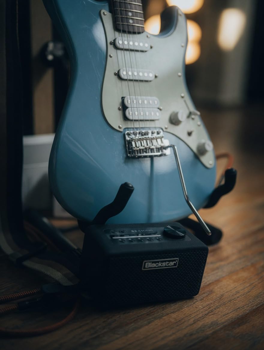 Blackstar Beam Mini Portable Guitar Amp w/ NAM, USB-C, and Bluetooth customer photo 1